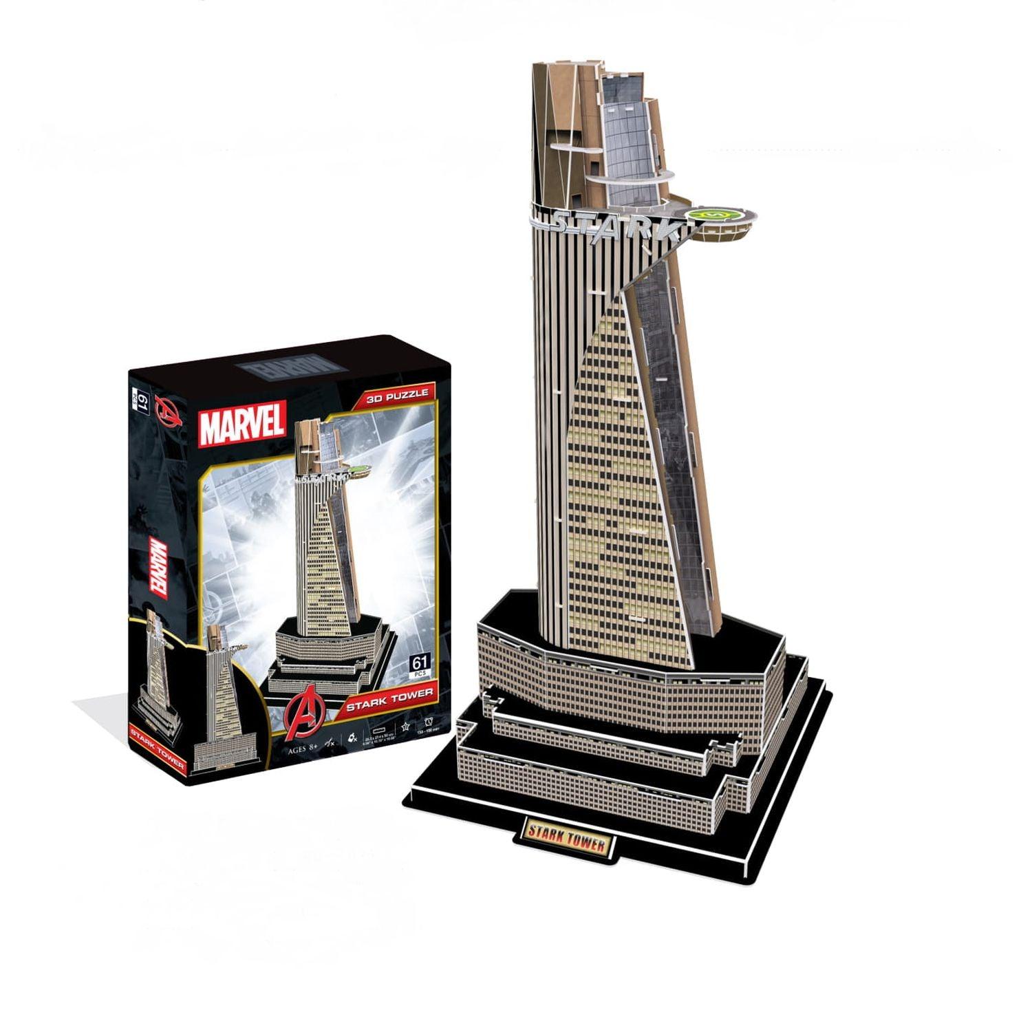 4D, 4D - Marvel Stark Tower 3D Puzzle