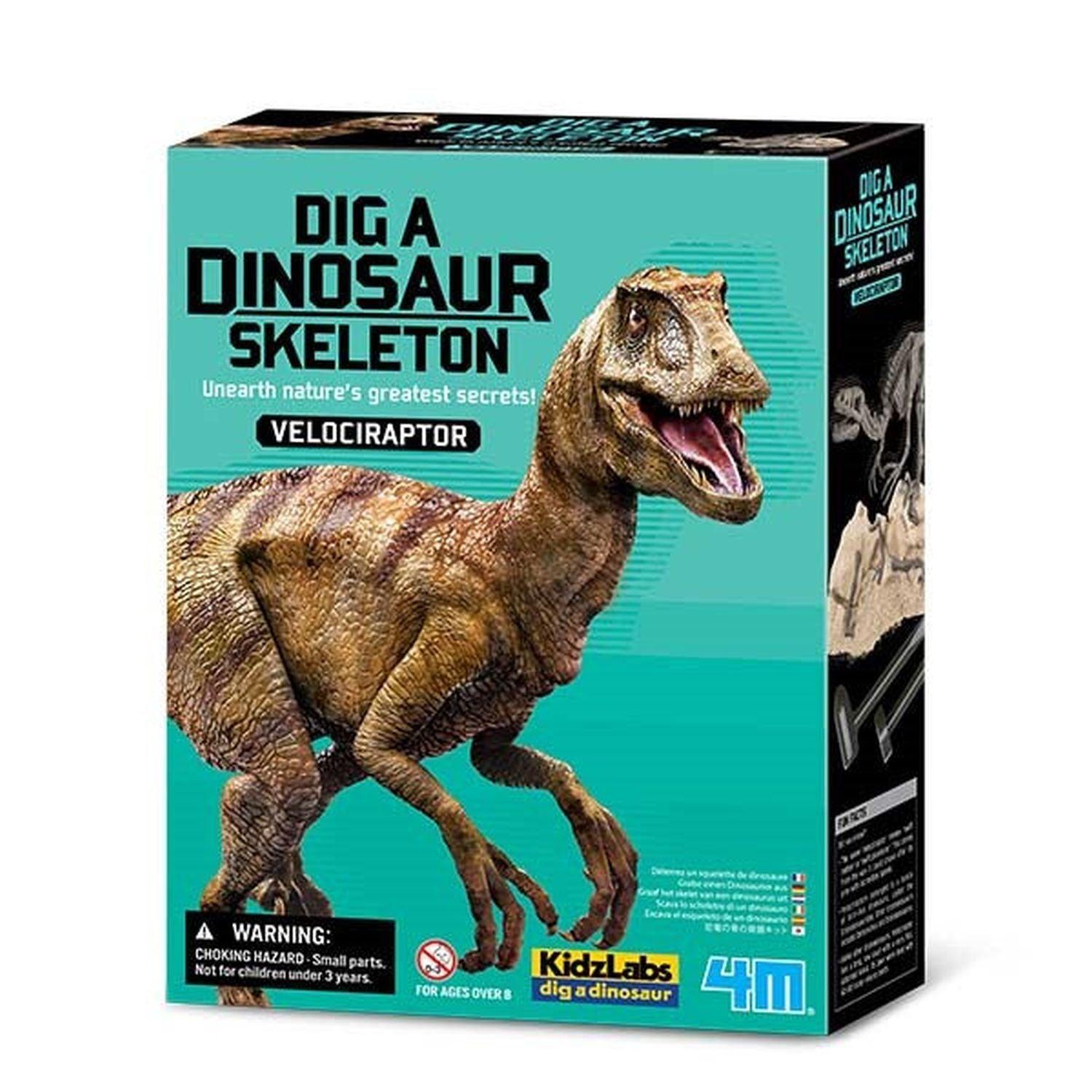 4M, 4M - Ausgraben eines Dinosauriers - Velociraptor