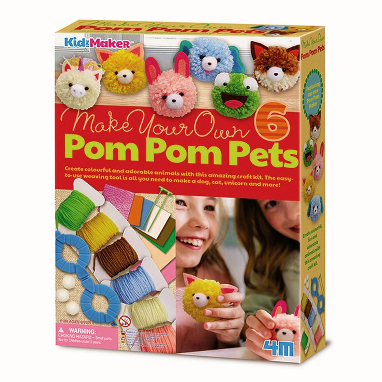 4M, 4M - Basteln Sie Ihr eigenes Pom Pom Haustier