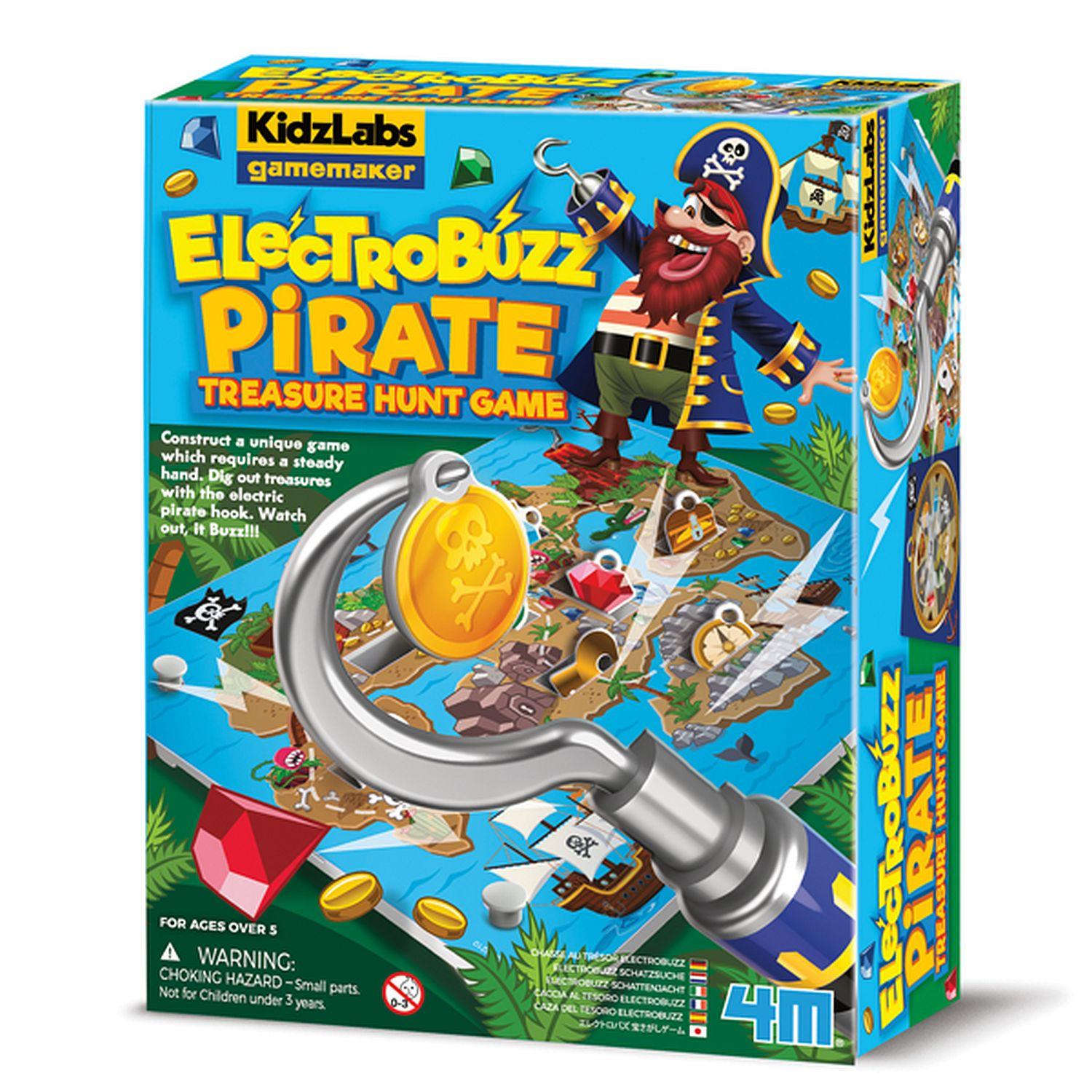 4M, 4M - Electrobuzz Piraten-Schatzsuche Spiel