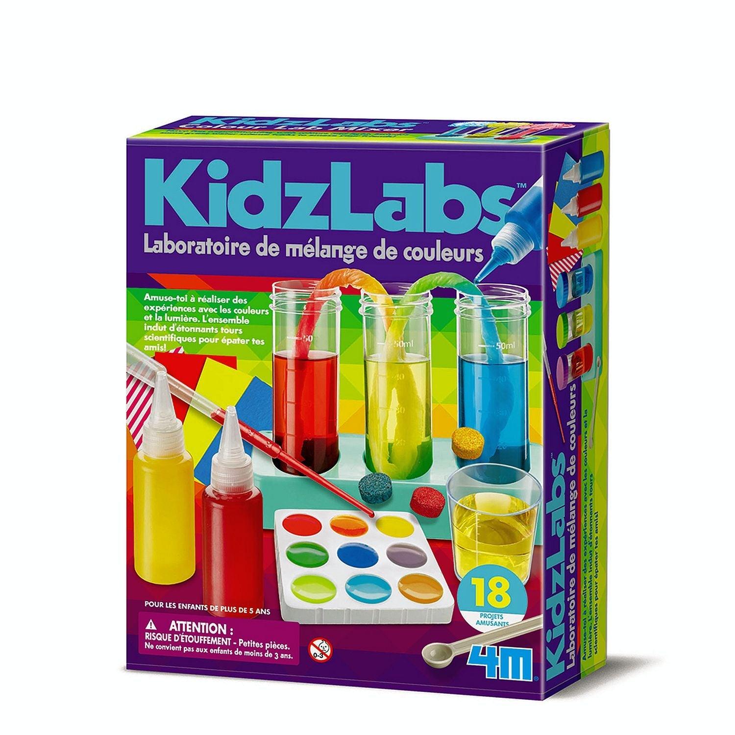 4M, 4M - Kidzlabs Farblabor-Mixer (französische Version)