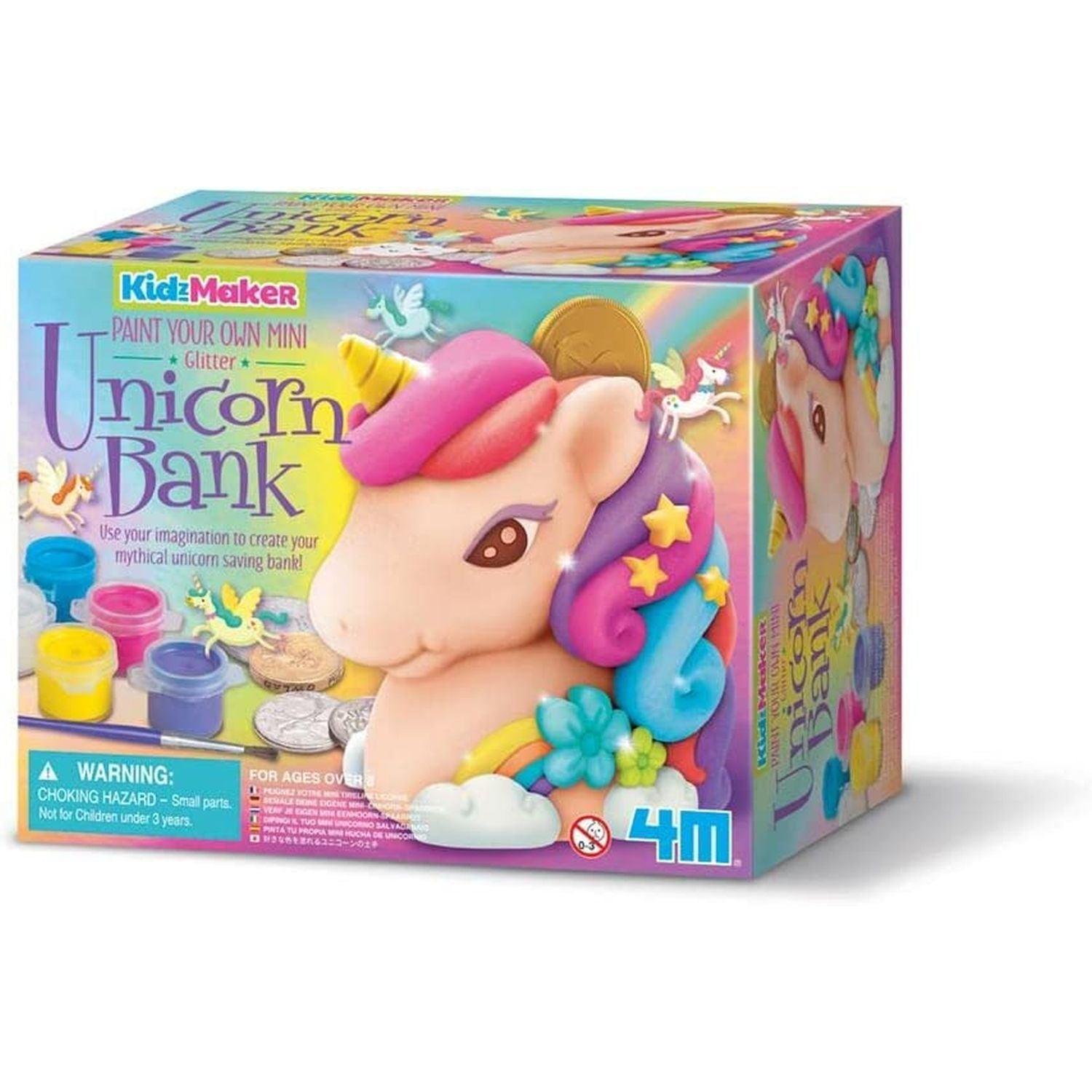 4M, 4M - Kidzmaker Glitzer-Einhorn-Bank