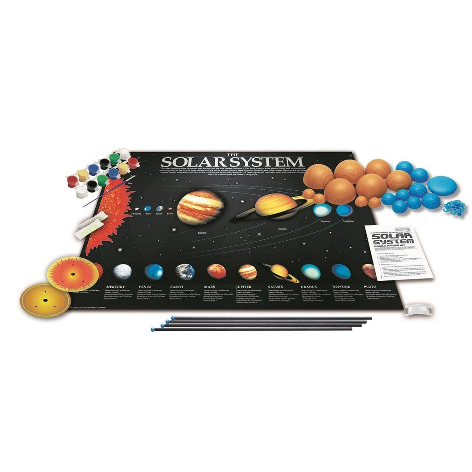 4M, 4M - Solar System Toys Modellbaukasten groß