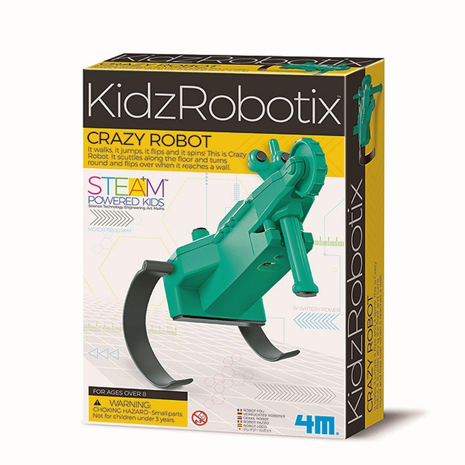 4M, 4M - Verrückter Roboter - Kidz Robotix