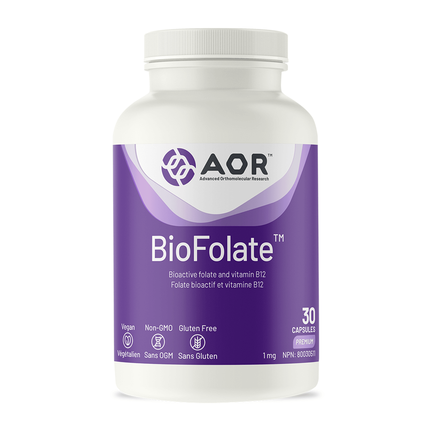 AOR, AOR - BioFolate 30 Kapseln