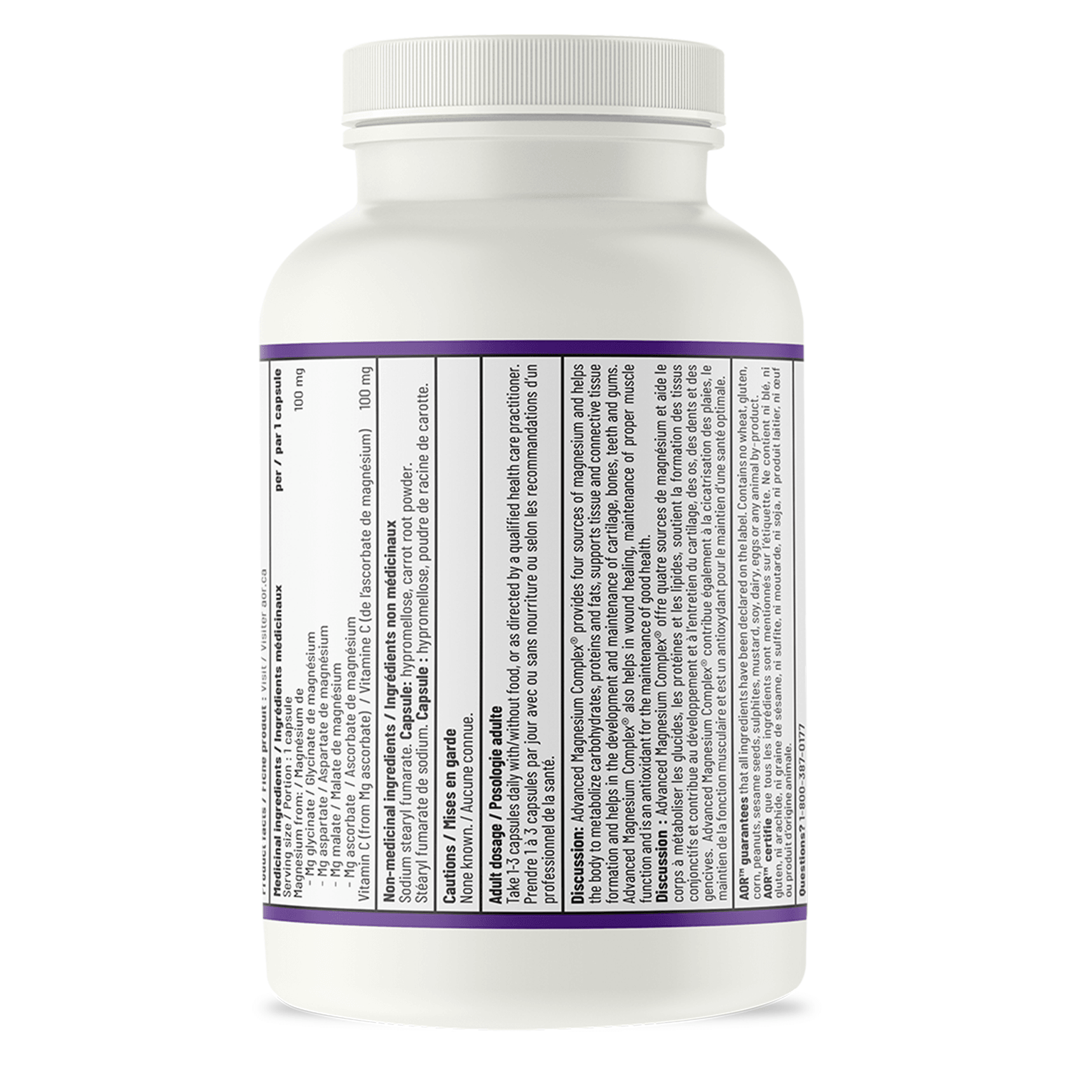 AOR, AOR - Fortgeschrittener Magnesium-Komplex 90kapseln