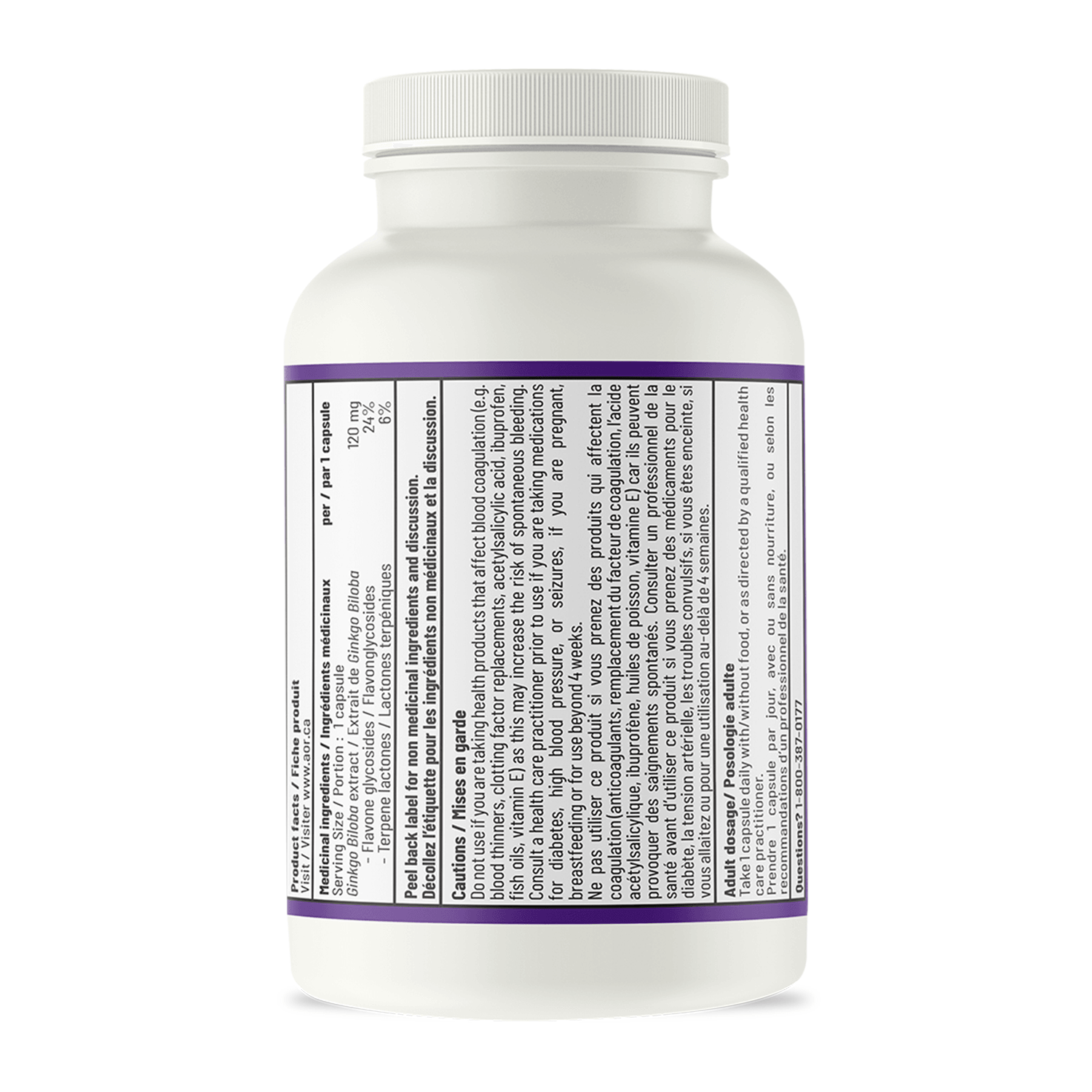 AOR, AOR - Ginkgo Biloba 90 Kapseln