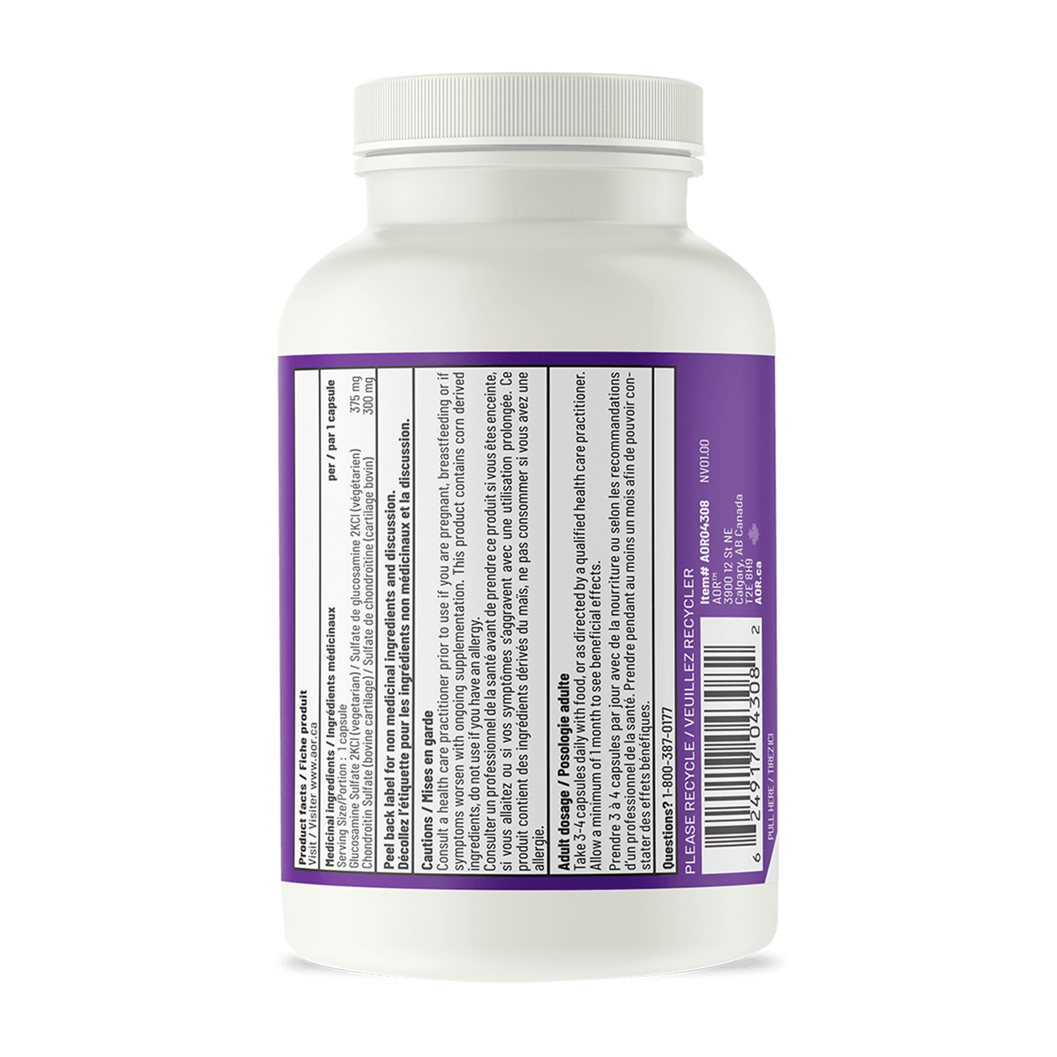 AOR, AOR - Glucosamin & Chondroitin 120 Kapseln