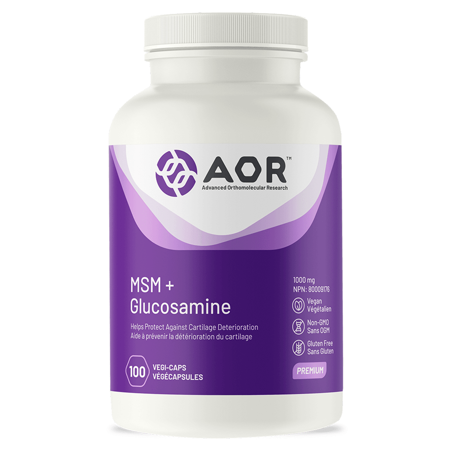 AOR, AOR - MSM + Glucosamin 100 Kapseln