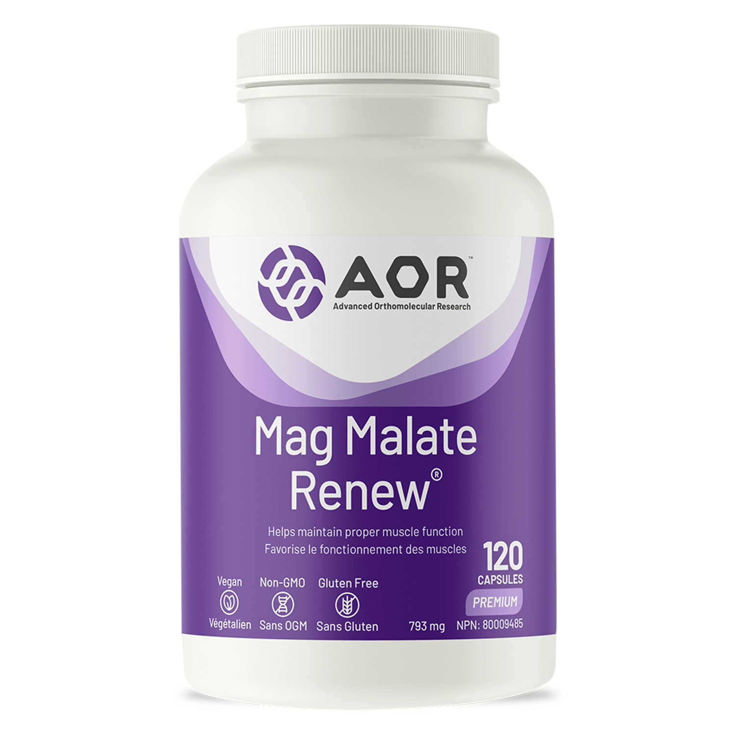 AOR, AOR - Mag Malate Renew 120caps