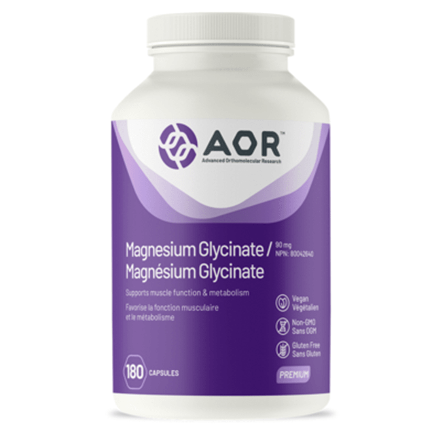 AOR, AOR - Magnesium-Glycinat 180kapseln