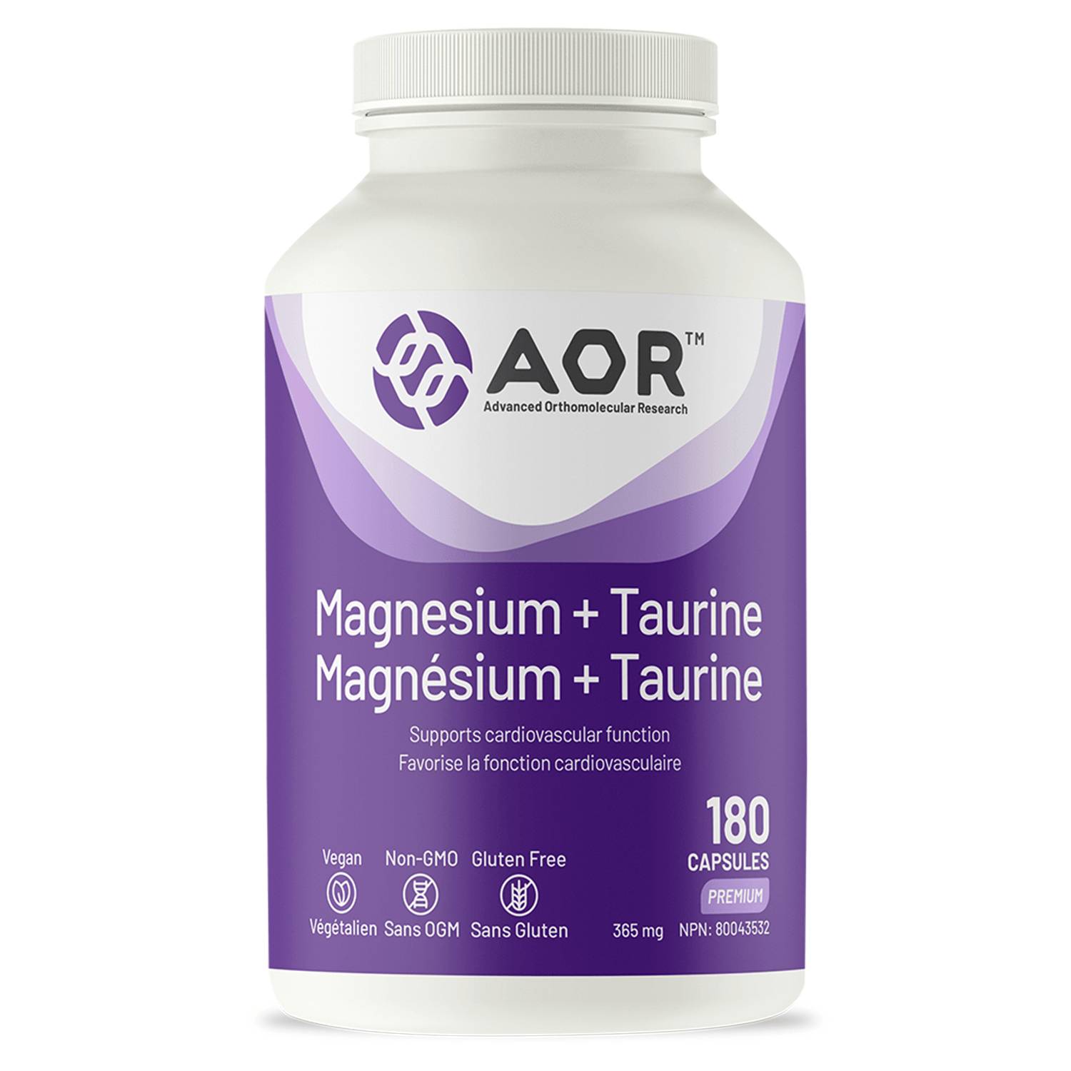 AOR, AOR - Magnesium + Taurin 180 Kapseln