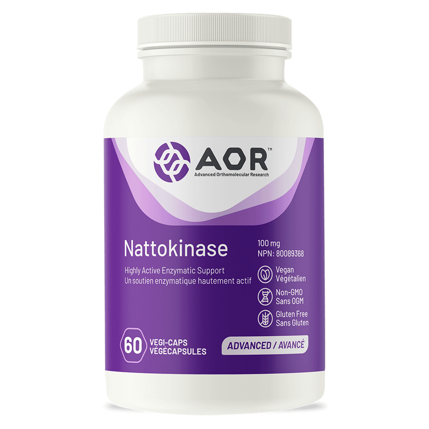 AOR, AOR - Nattokinase 100mg 60kapseln