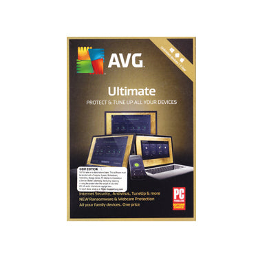 AVG, AVG - Ultimate - Unbegrenzte Anzahl von Geräten 1 Jahr BIL OEM