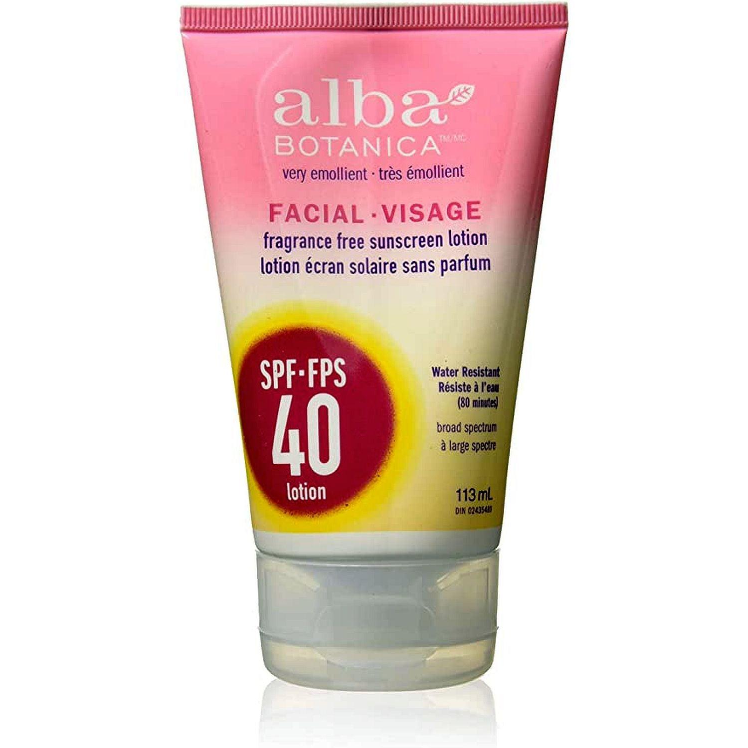 Alba Botanika, Alba Botanica - Gesichtscreme SPF40 Sonnenschutz 113 ml