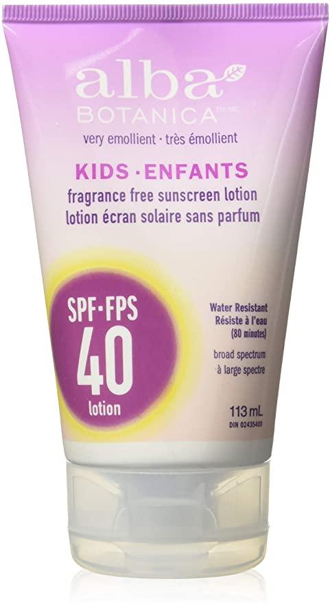 Alba Botanika, Alba Botanica - Natürlicher Kinder-Sonnenschutz SPF40 113ml