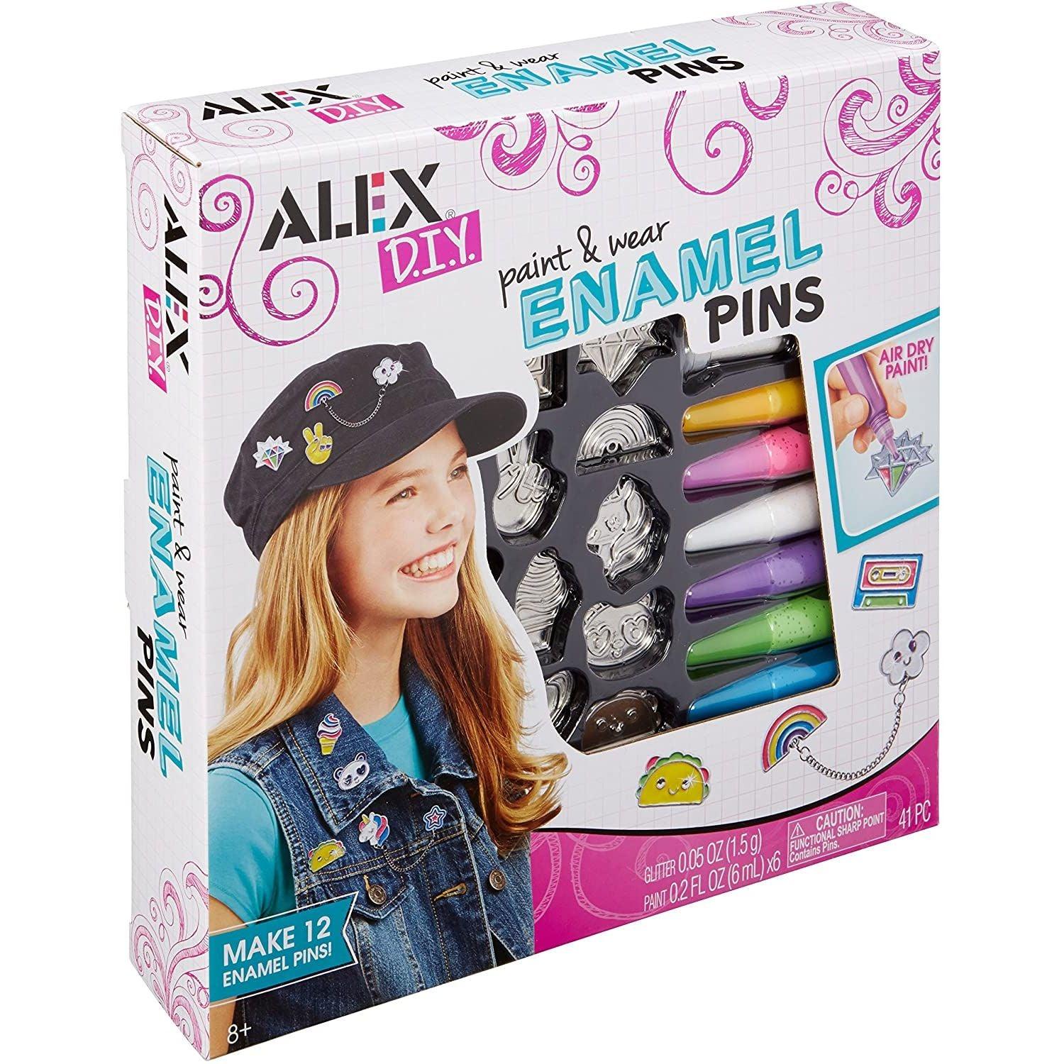 Alex Spielzeug, Alex Toys - DIY Paint and Wear Emaille Pins