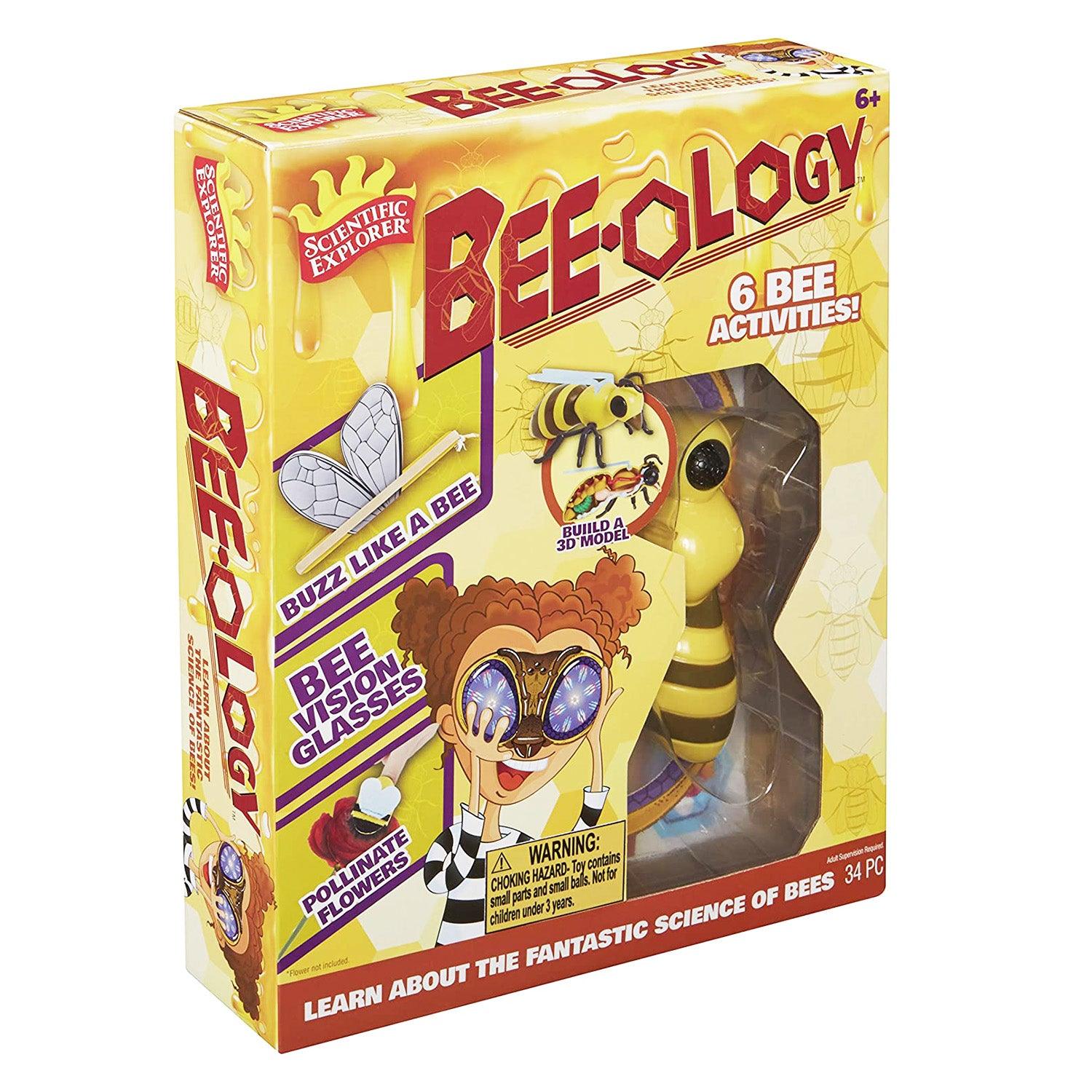 Alex Spielzeuge, Alex Toys - Entdecker Bienen-Ologie Plüsch-Finger-Bestäuber