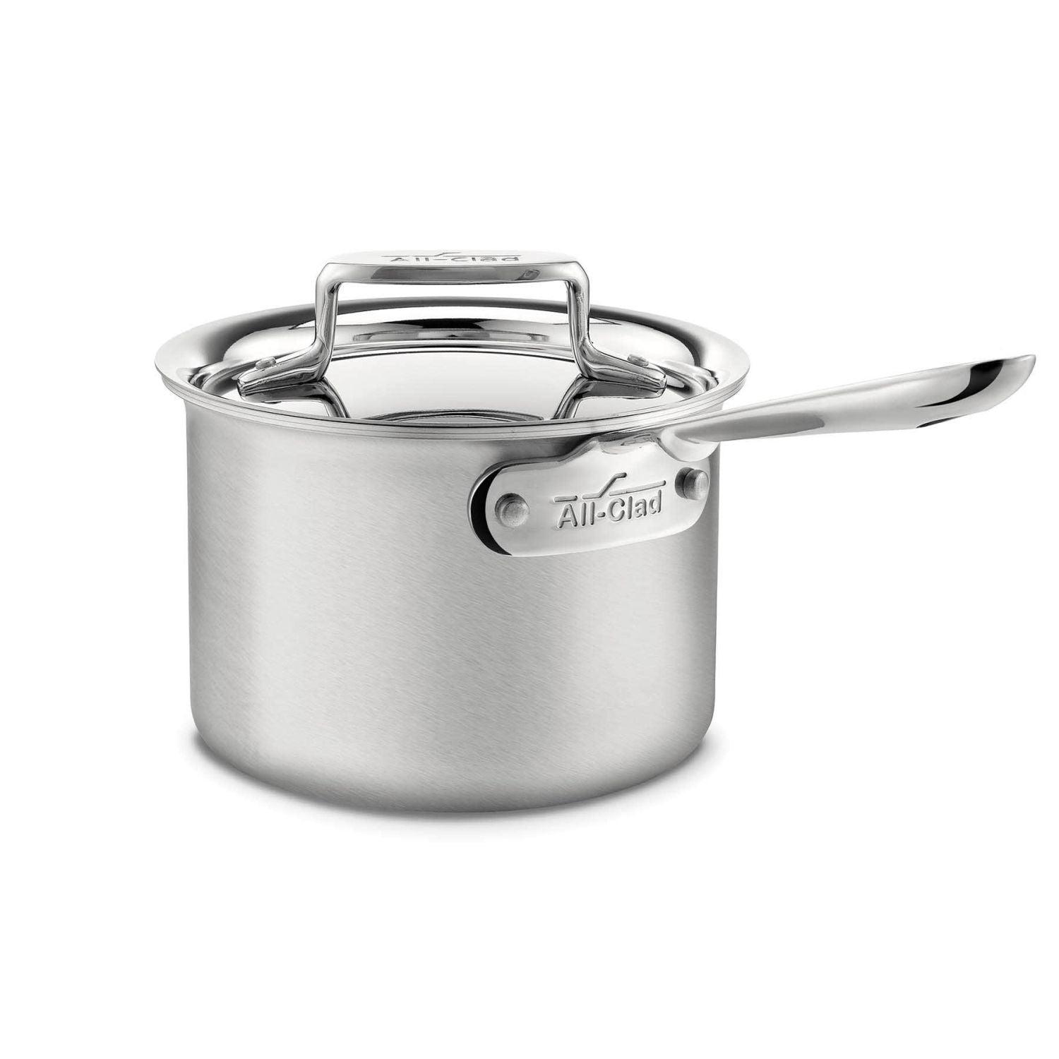 All-Clad, All-Clad - D5 STAINLESS Gebürstete 2-Qt-Saucenpfanne