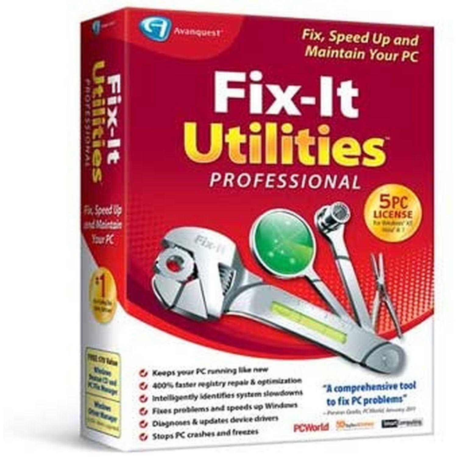 Avanquest, Avanquest - Fix - It Utilities 12 Professional 5-Benutzer