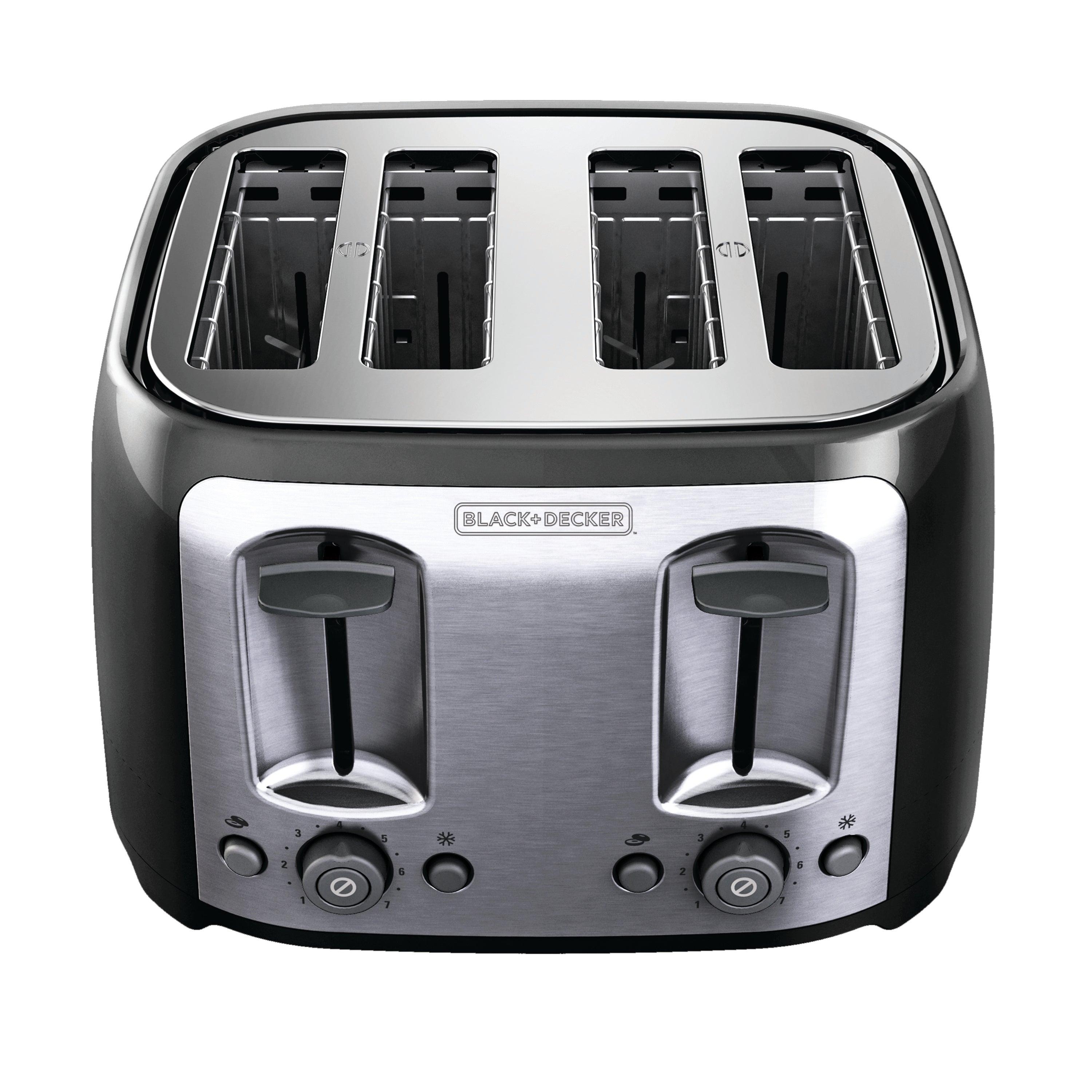 BLACK+DECKER, BLACK+DECKER - 4-Scheiben-Toaster - TR1478BD