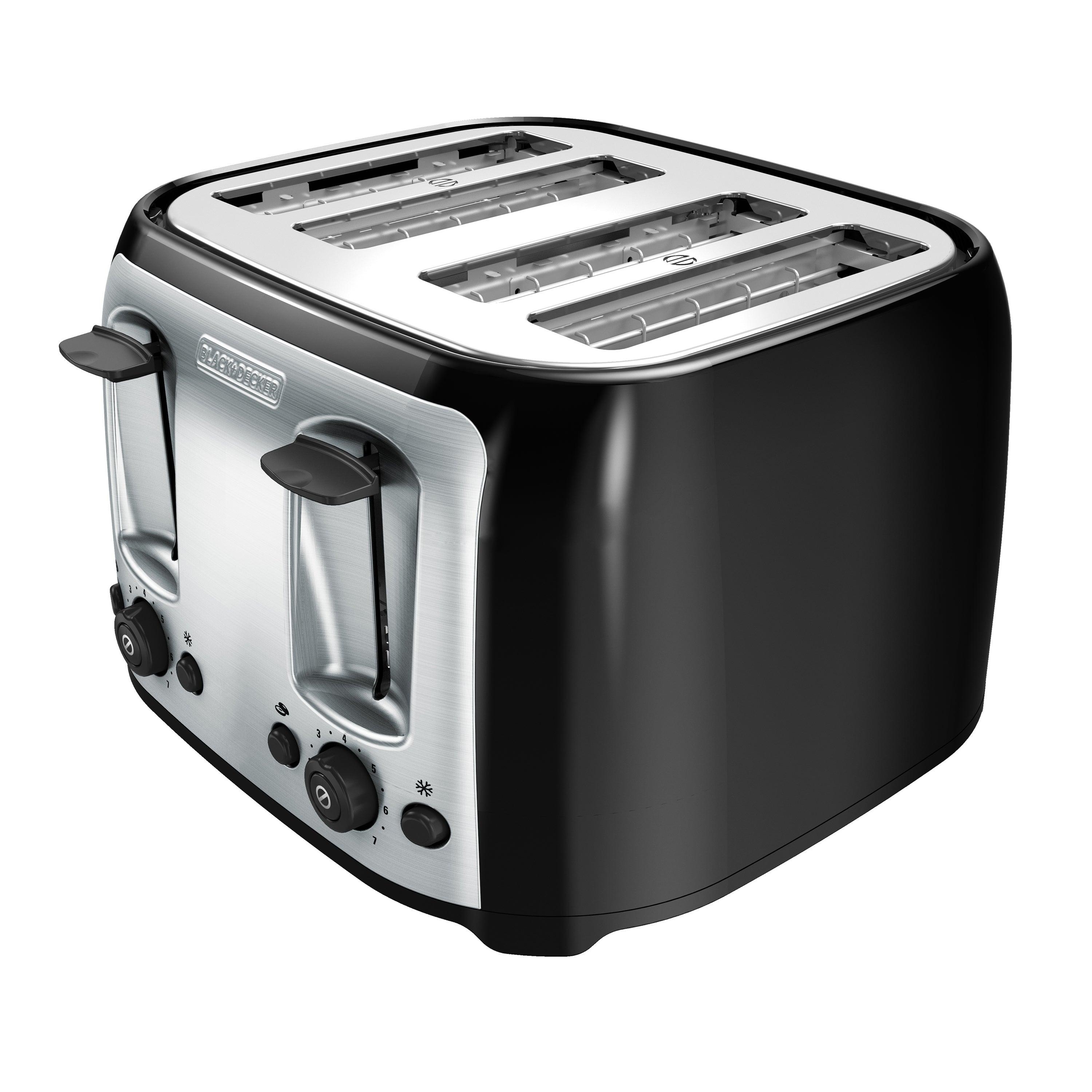 BLACK+DECKER, BLACK+DECKER - 4-Scheiben-Toaster - TR1478BD