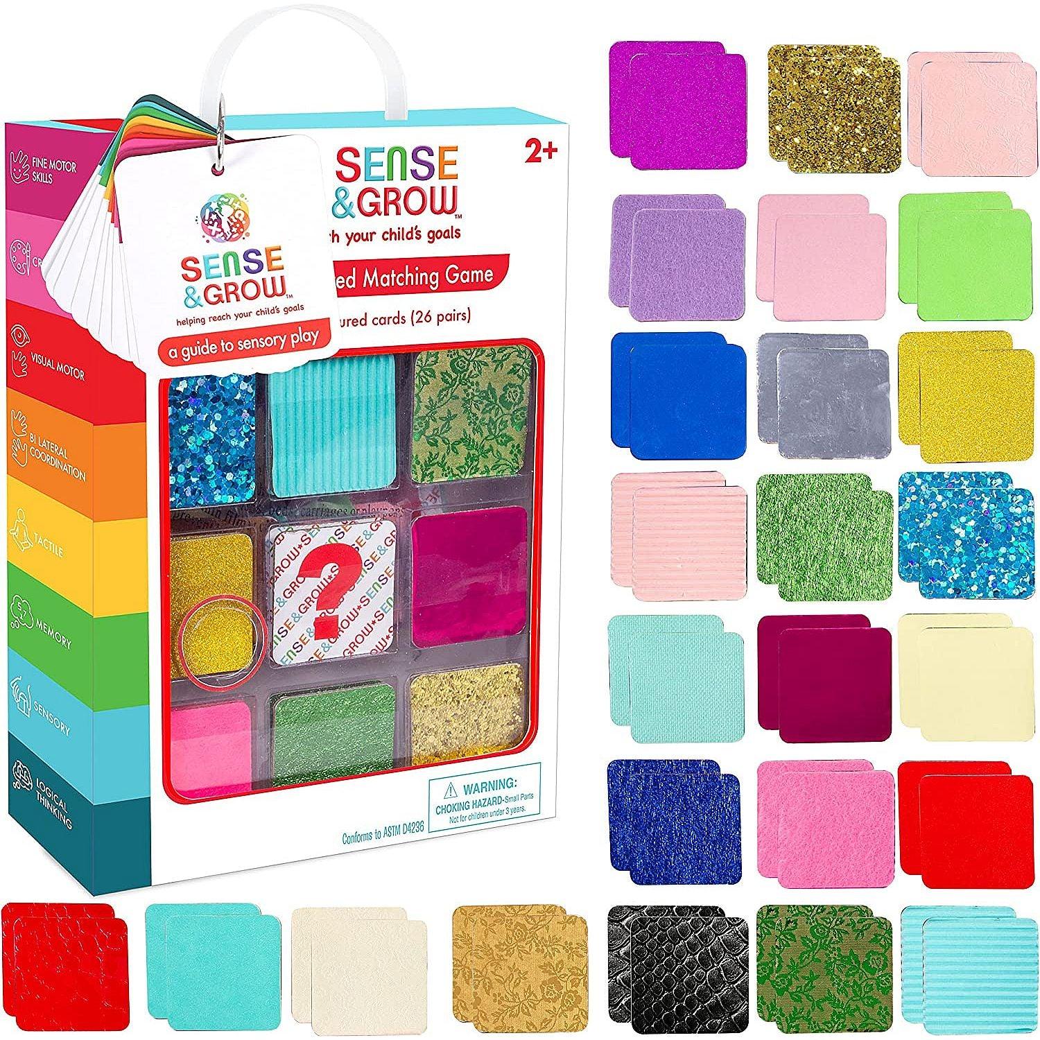 Be Amazing Toys, Be Amazing Toys - Sense and Grow - Sensory Textured Matching Game