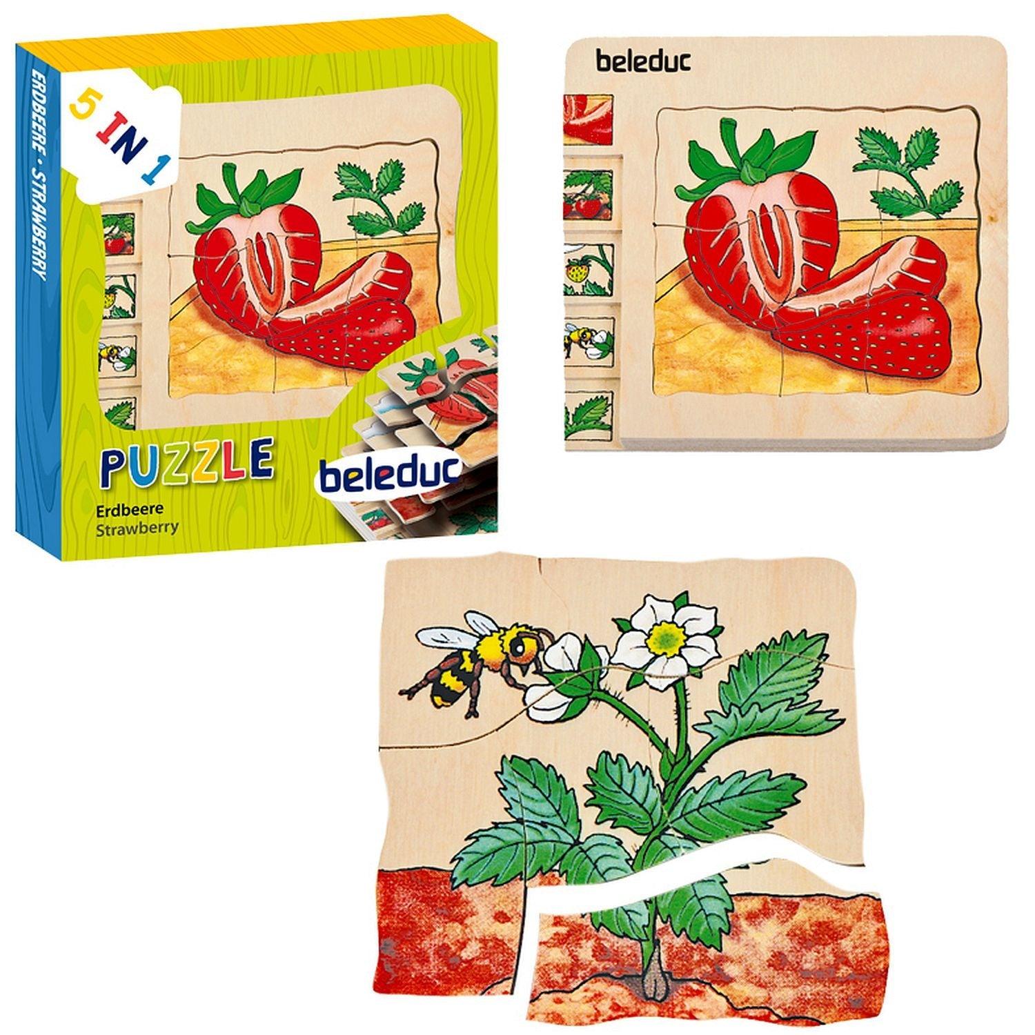 Beleduc, Beleduc - Lagenpuzzle - Erdbeere