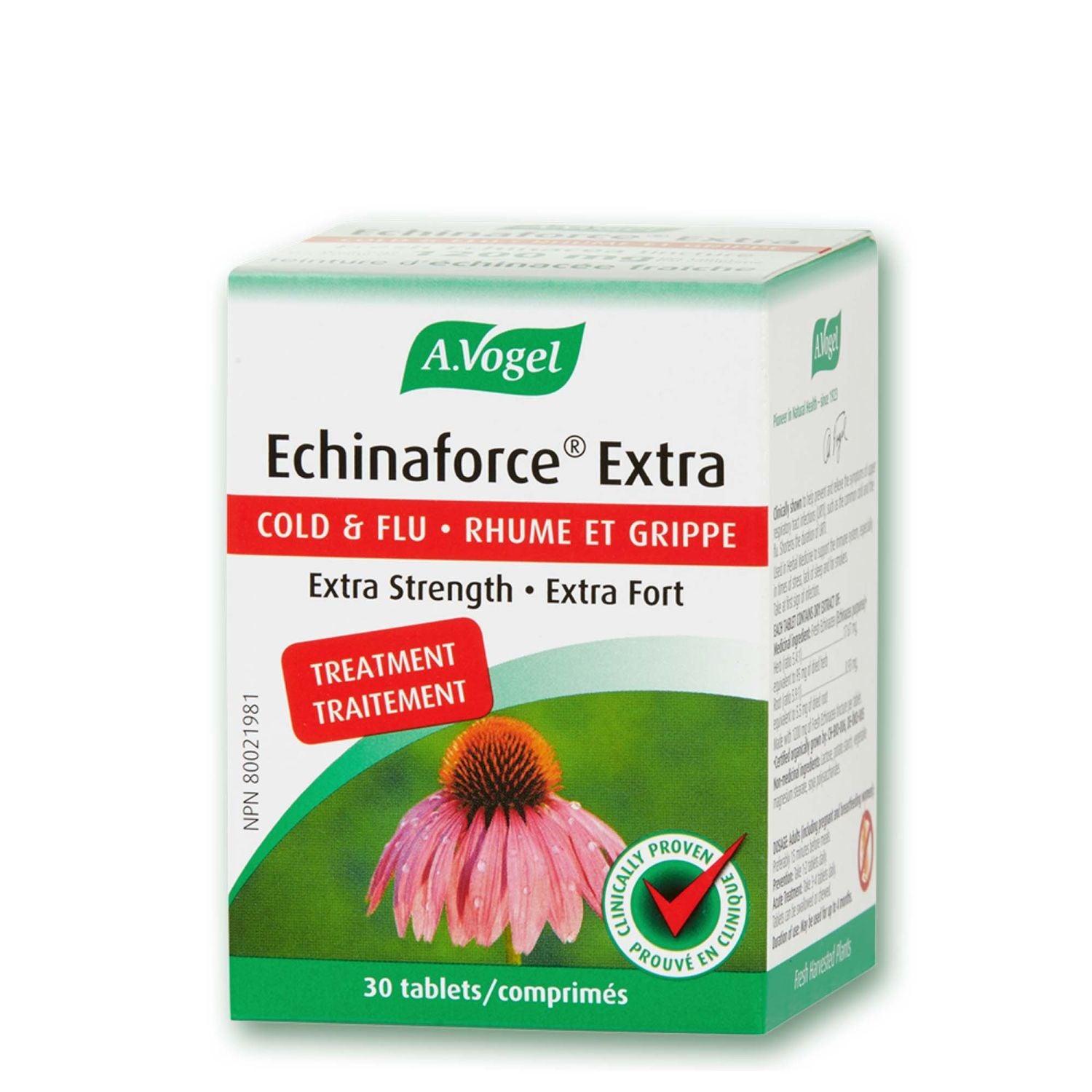 BioForce, BioForce - A.Vogel Remedies - Echinaforce Extra - Erkältung & Grippe - 30 Tabs