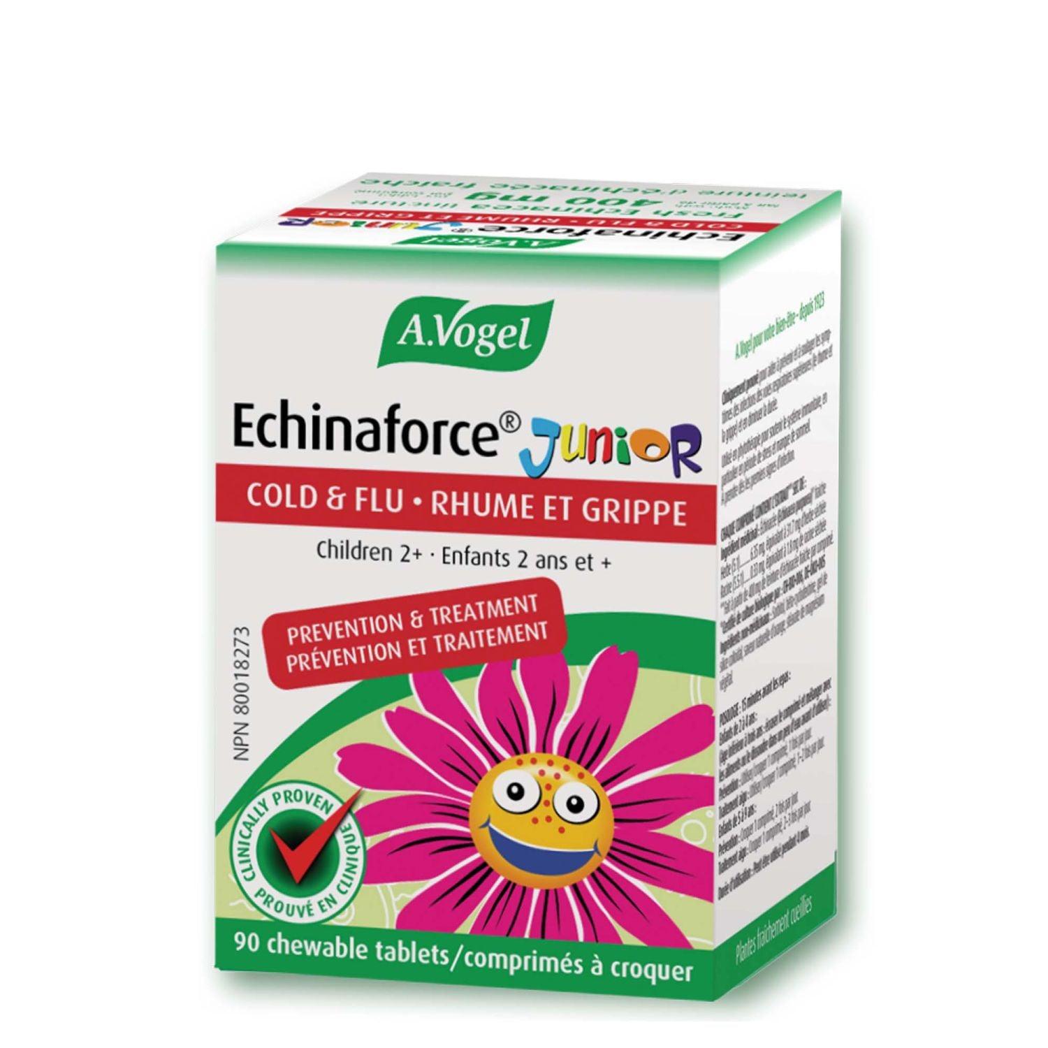 BioForce, BioForce - A.Vogel Remedies - Echinaforce - Junior - Erkältung & Grippe - 90 Tabs