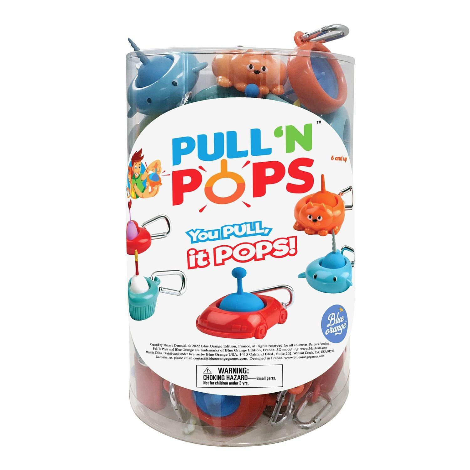 Blau Orange, Blau Orange - Pull N Pops - Multi Bubble (60 Stück sortiert)