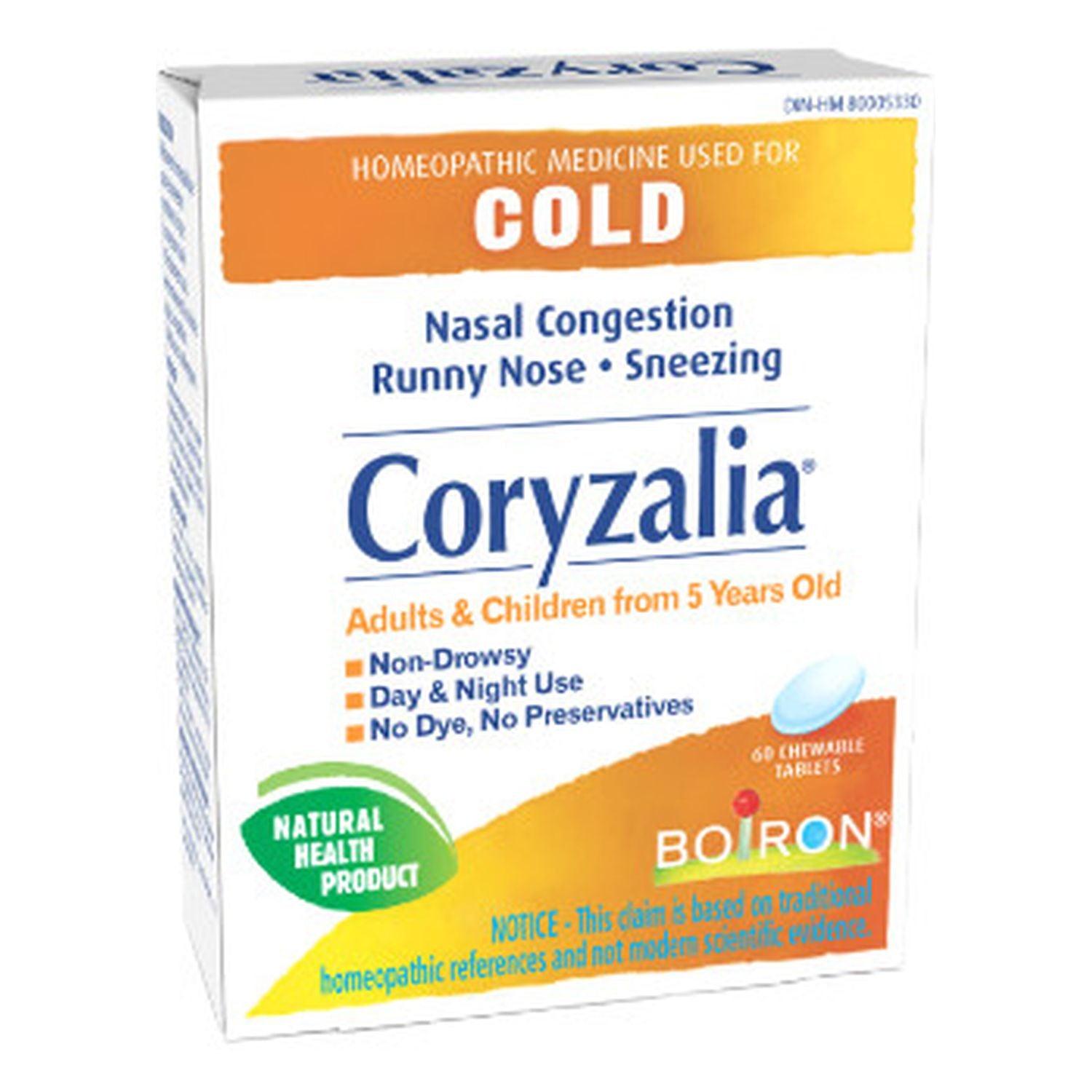 Boiron, Boiron - Coryzalia 60 Tabletten