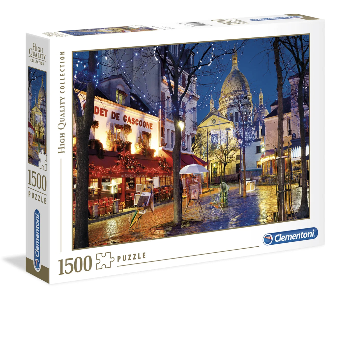 Clementoni, Clementoni - 1500-teiliges Puzzle (Paris-Montmartre)