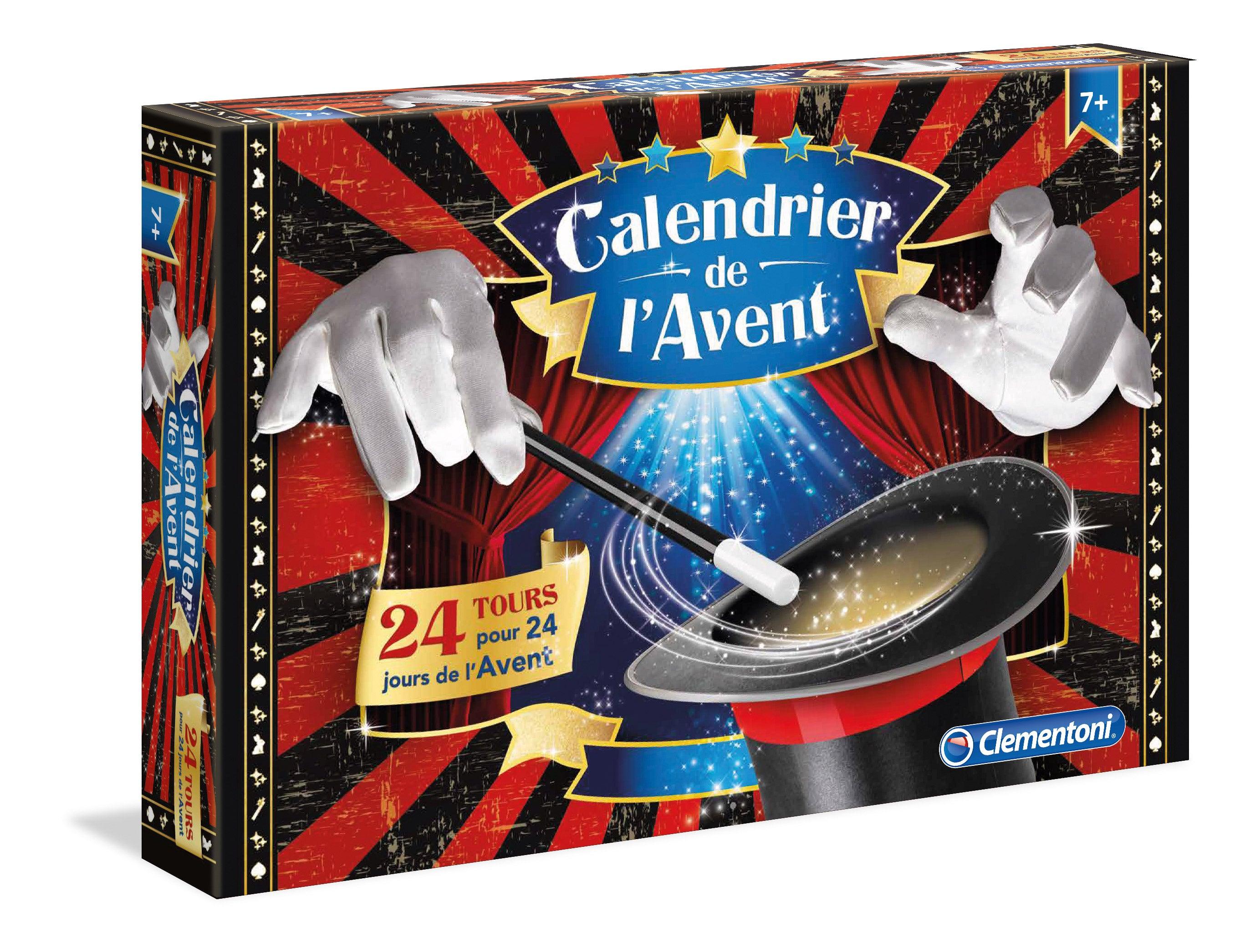 Clementoni, Clementoni - Adventskalender - 24 Reisen der Magie (FR)