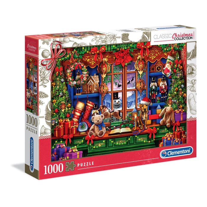 Clementoni, Clementoni - Alter Weihnachtsladen (1000-teiliges Puzzle)