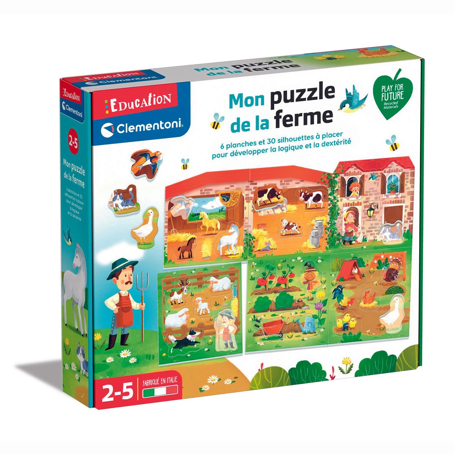 Clementoni, Clementoni - Bildung - Mon Puzzle De La Ferme (FR)