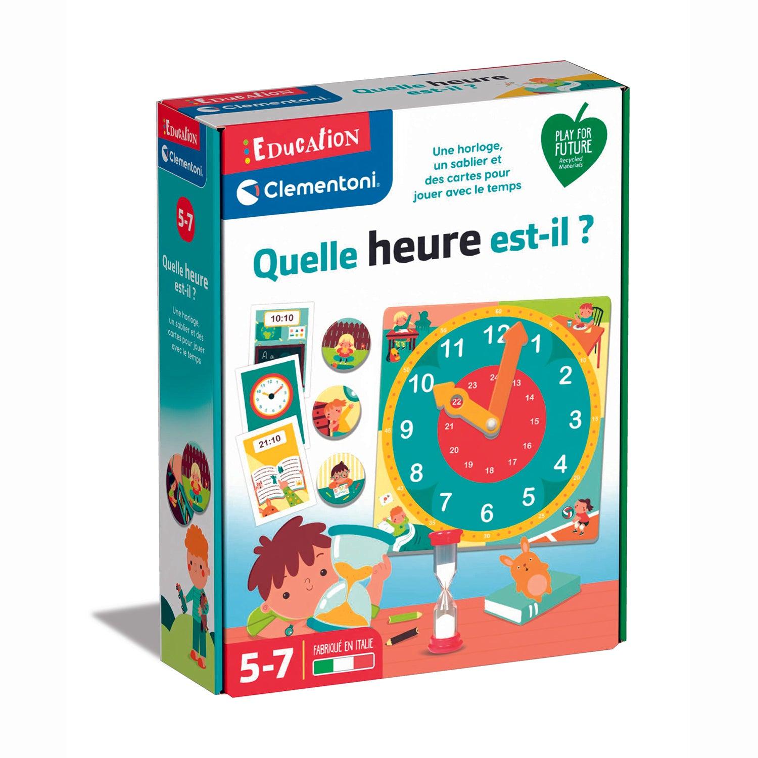 Clementoni, Clementoni - Bildung - Quelle Heure Est - Il? (FR)