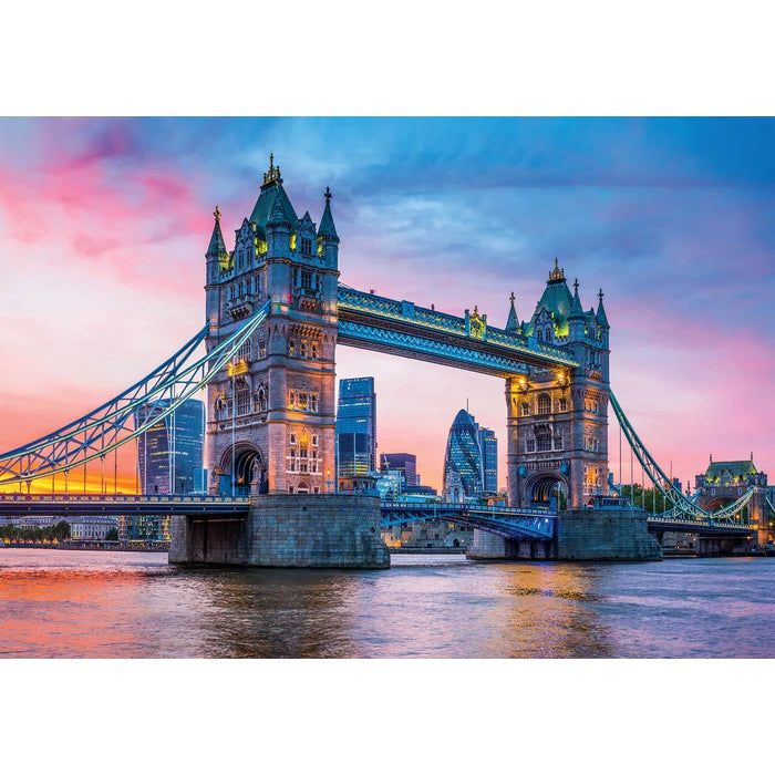 Clementoni, Clementoni - Tower Bridge Sonnenuntergang (1500-teiliges Puzzle)