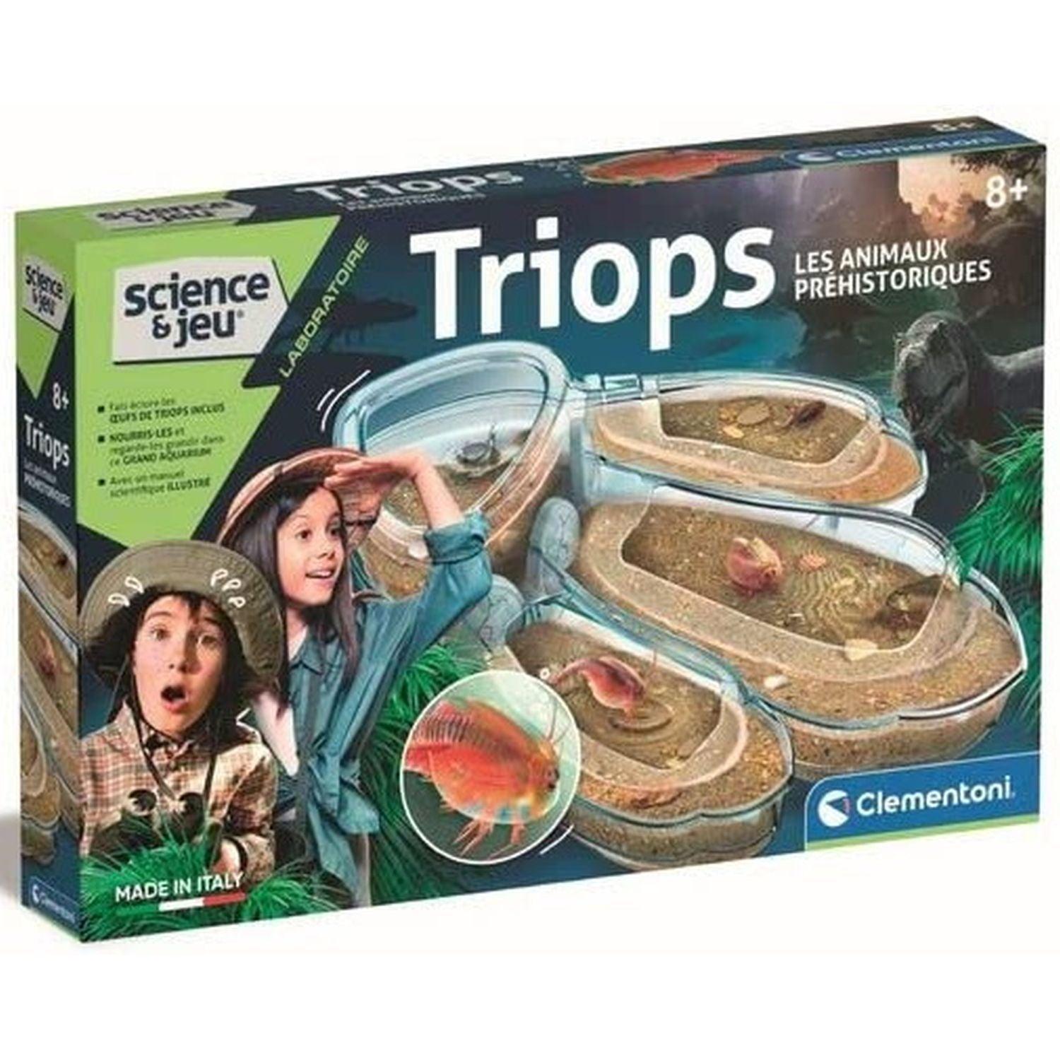 Clementoni, Clementoni - Triops - Prähistorische Tiere (FR)