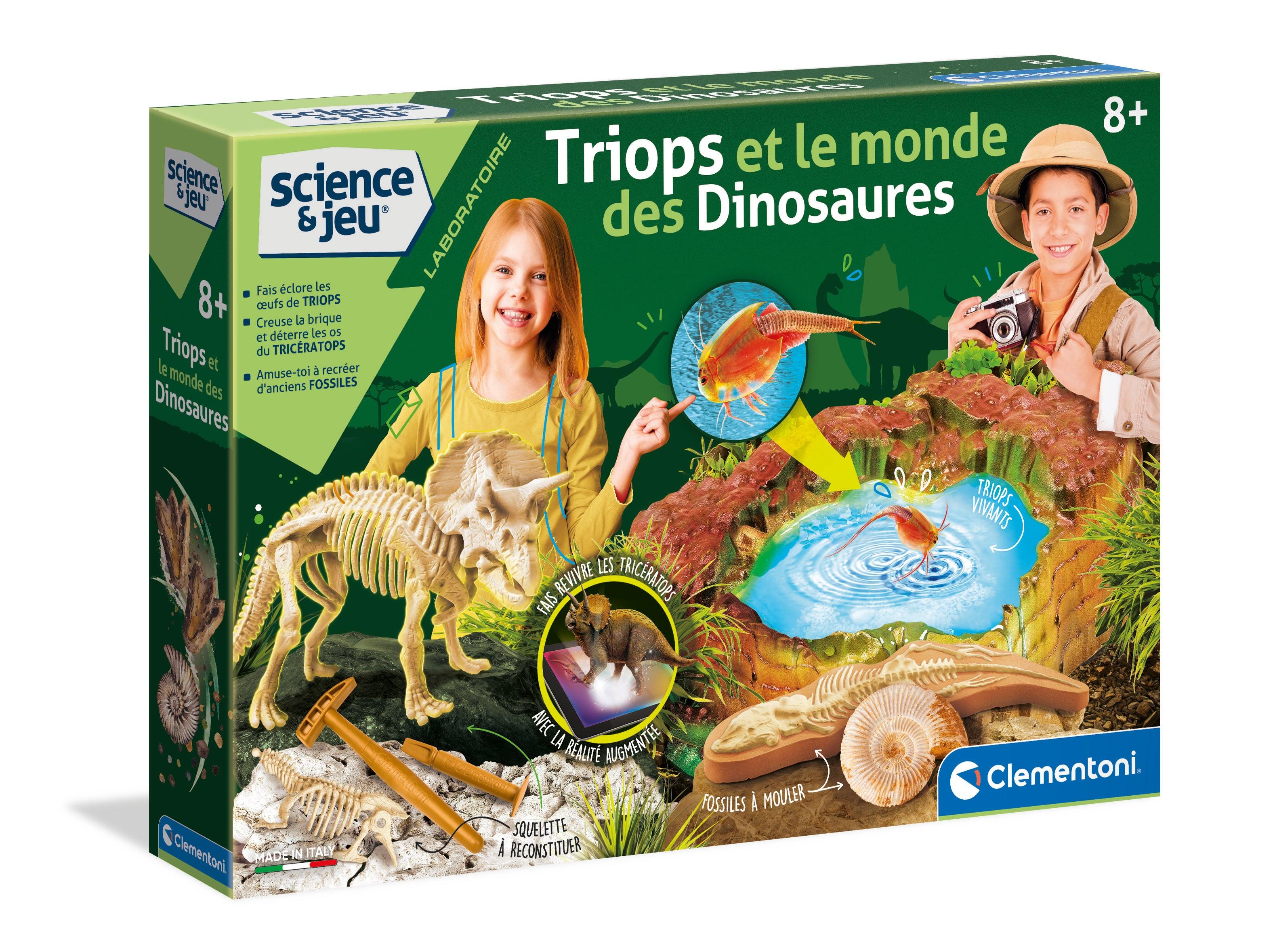 Clementoni, Clementoni - Triops und die Welt der Dinosaurier (FR)