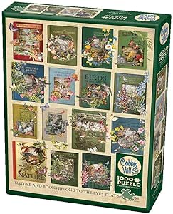 Kopfsteinpflaster-Hügel, Cobble Hill - Die Natur der Bücher (1000-teiliges Puzzle)