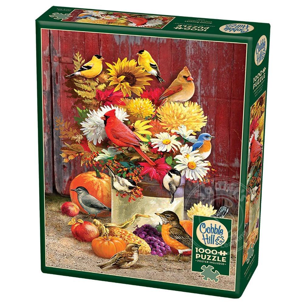 Cobble Hill, Cobble Hill - Herbstblumenstrauß (1000-teiliges Puzzle)