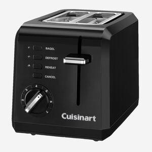 Cuisinart, Cuisinart - 2-Scheiben Kompakt-Toaster schwarz (SCHWARZ)