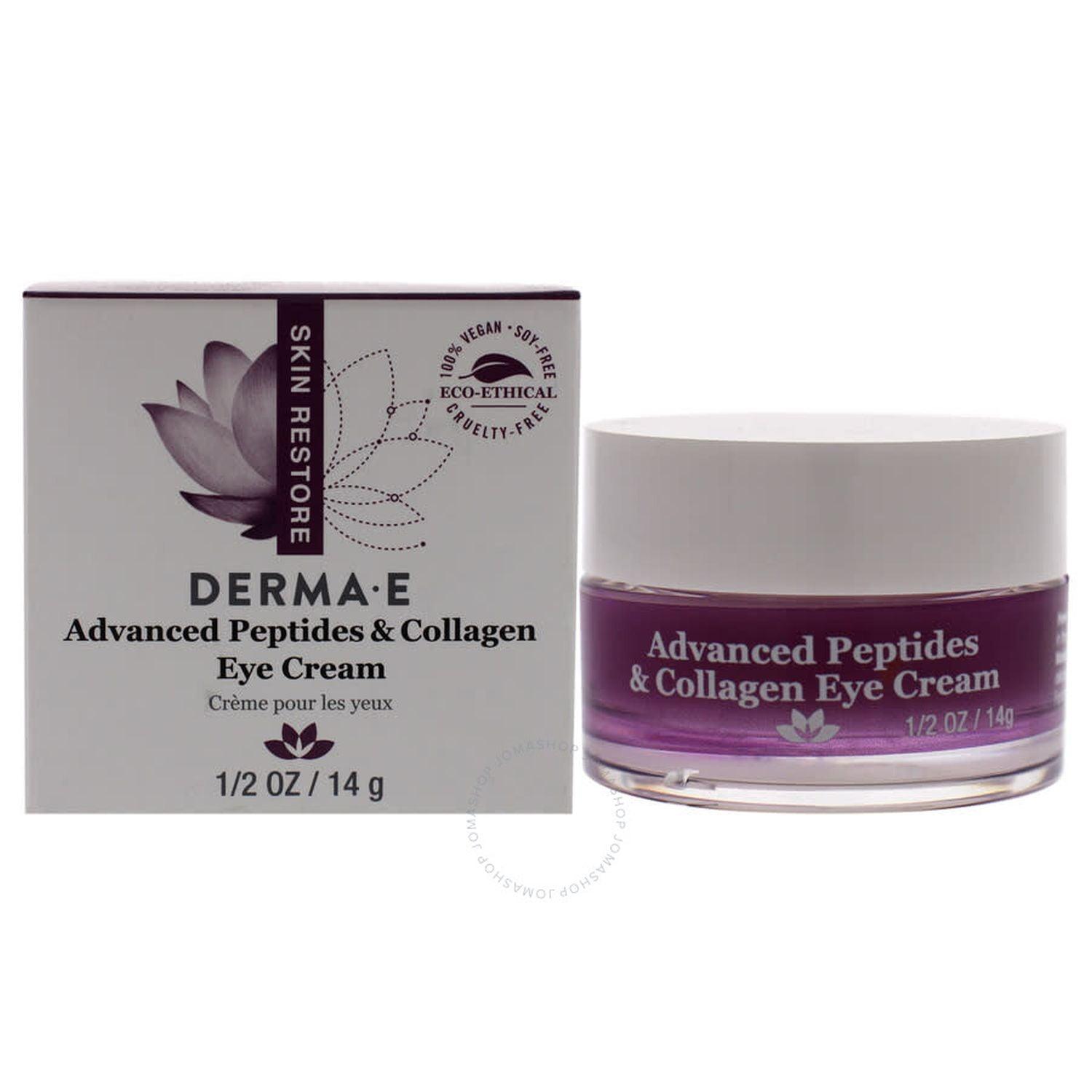 Derma E, Derma E - Adv. Peptide & Kollagen Augencreme, 14G