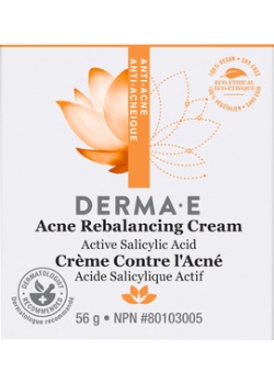 Derma E, Derma E - Akne ausgleichende Creme, 56g