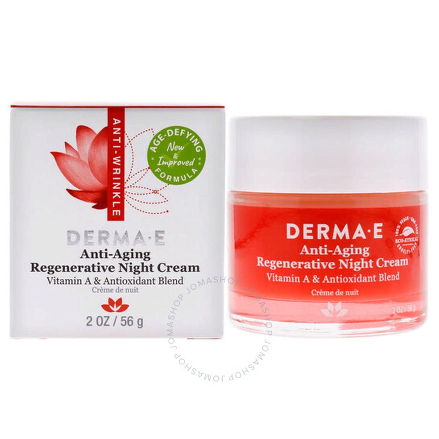 Derma E, Derma E - Anti Aging Regenerative Nachtcreme, 56G