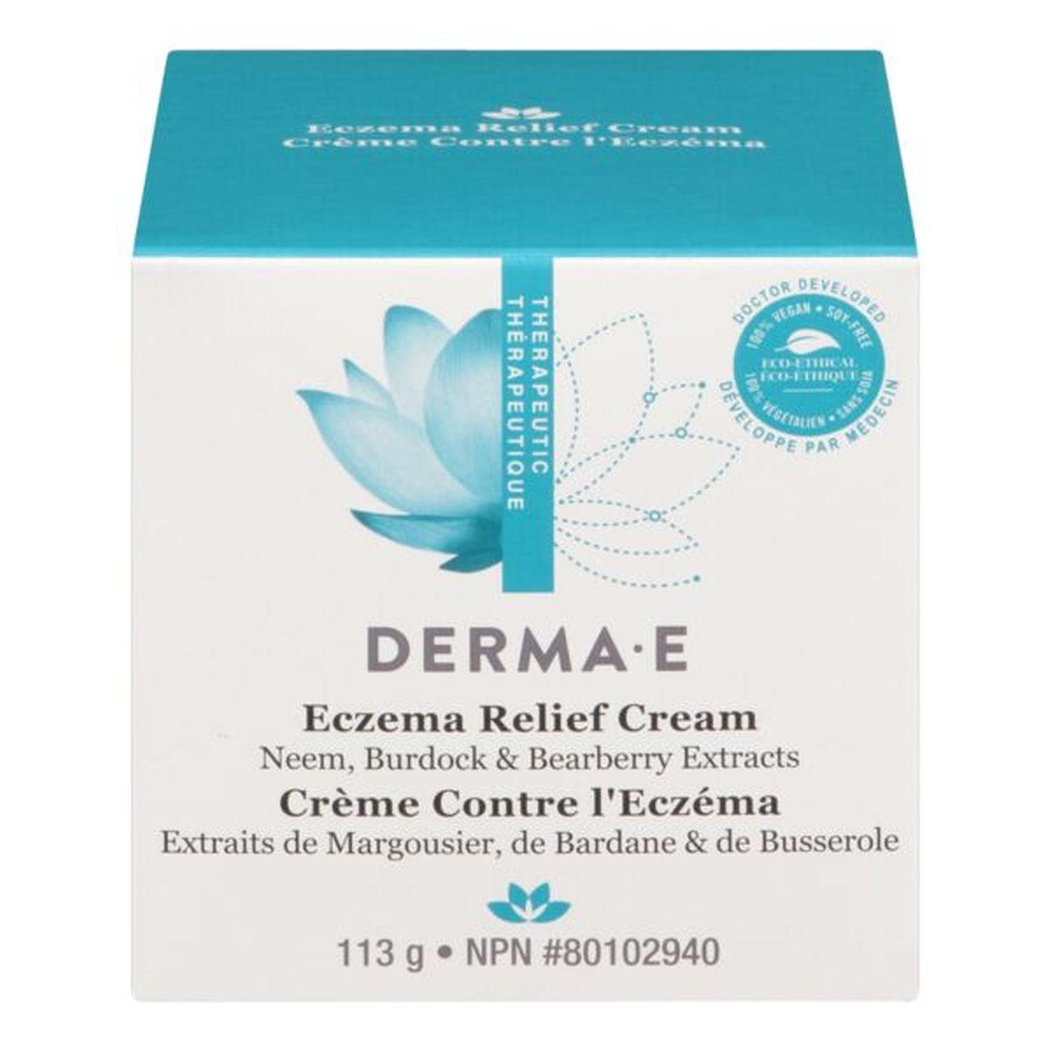 Derma E, Derma E - Creme zur Linderung von Ekzemen, 113g