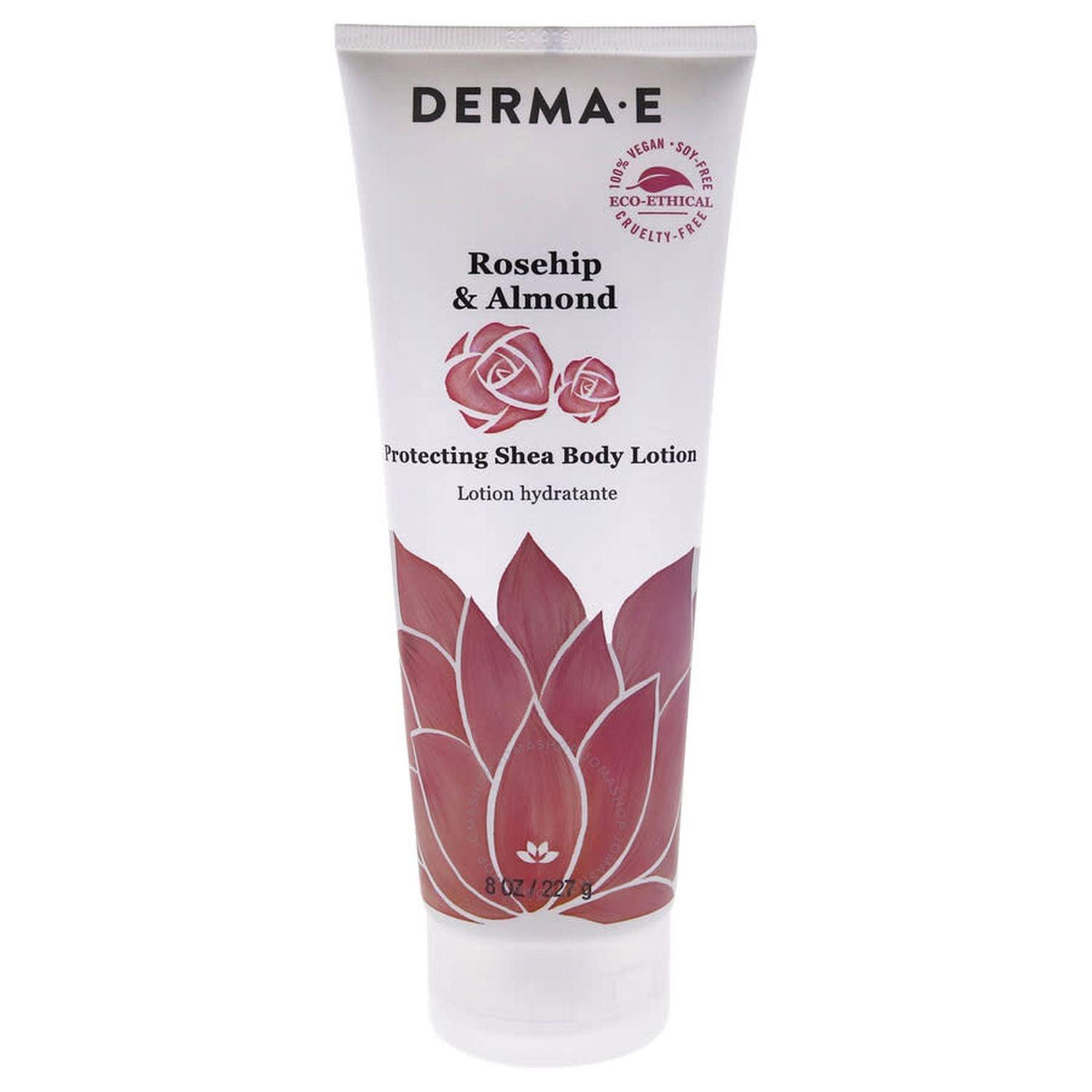 Derma E, Derma E - Hagebutte & Mandel Shea Körperlotion, 227g