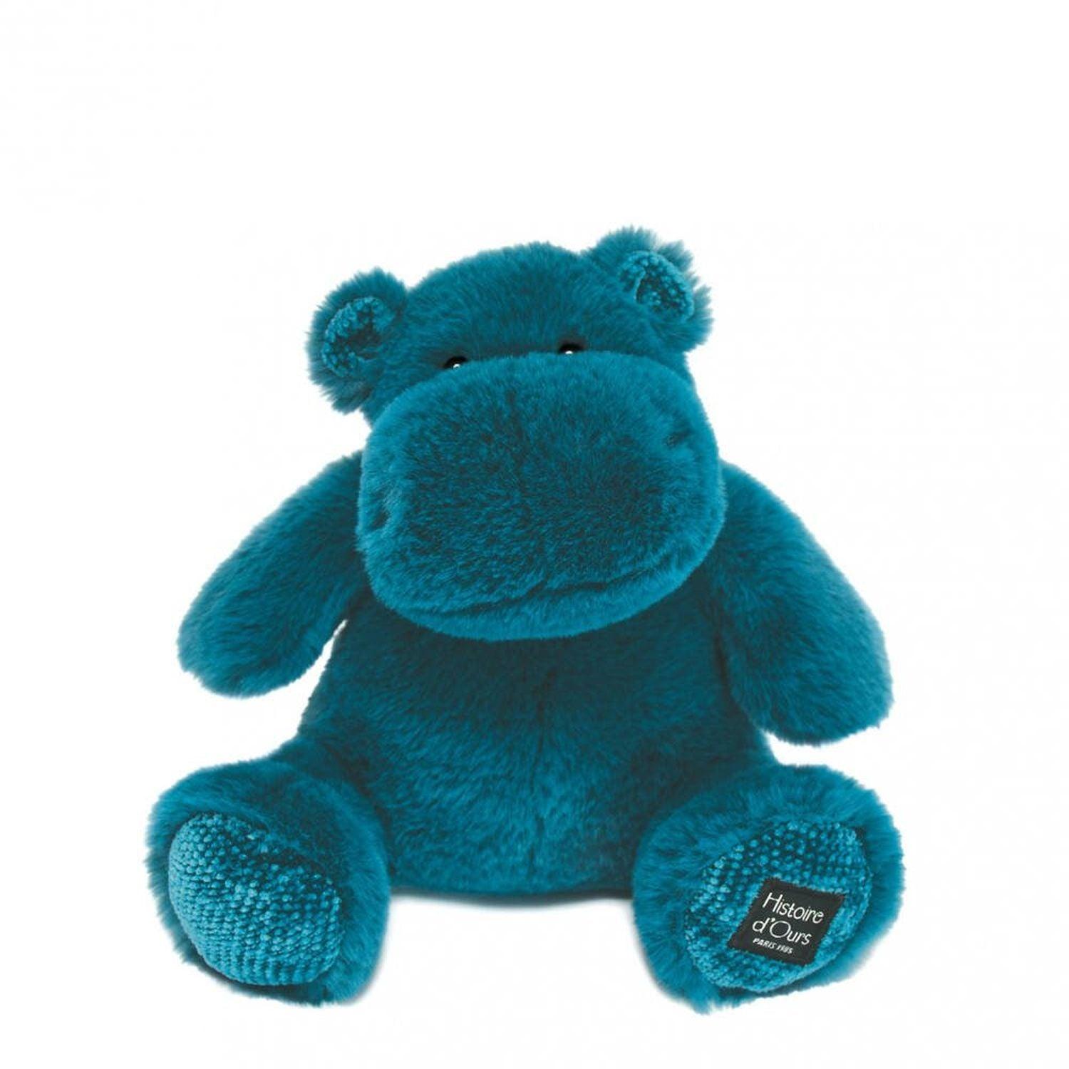 Doudou, Doudou - Hüfte Pop - Blaues Nilpferd 25cm