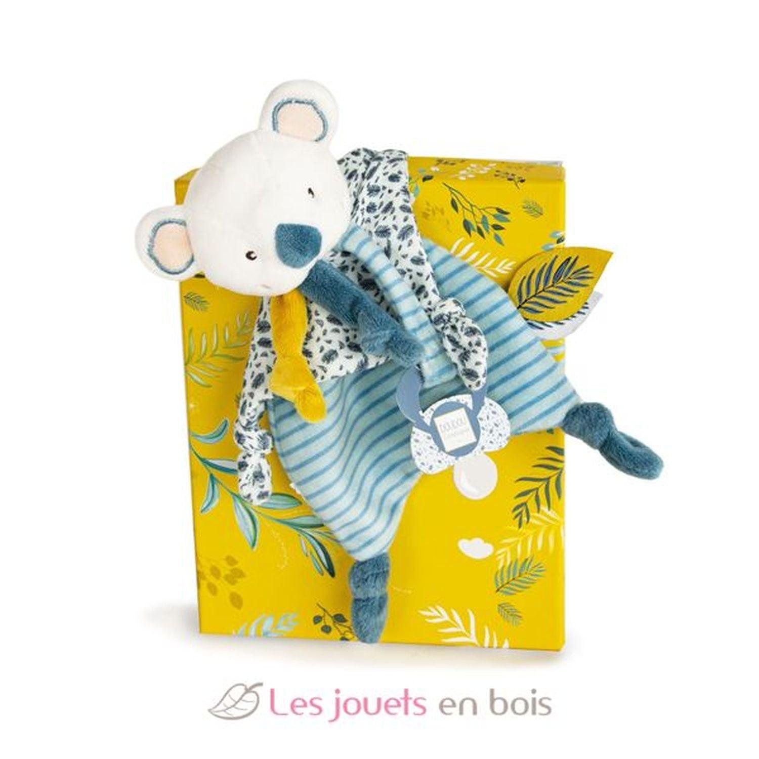 Doudou, Doudou - Yoca The Koala Doudou mit Schnuller Clip 20Cm